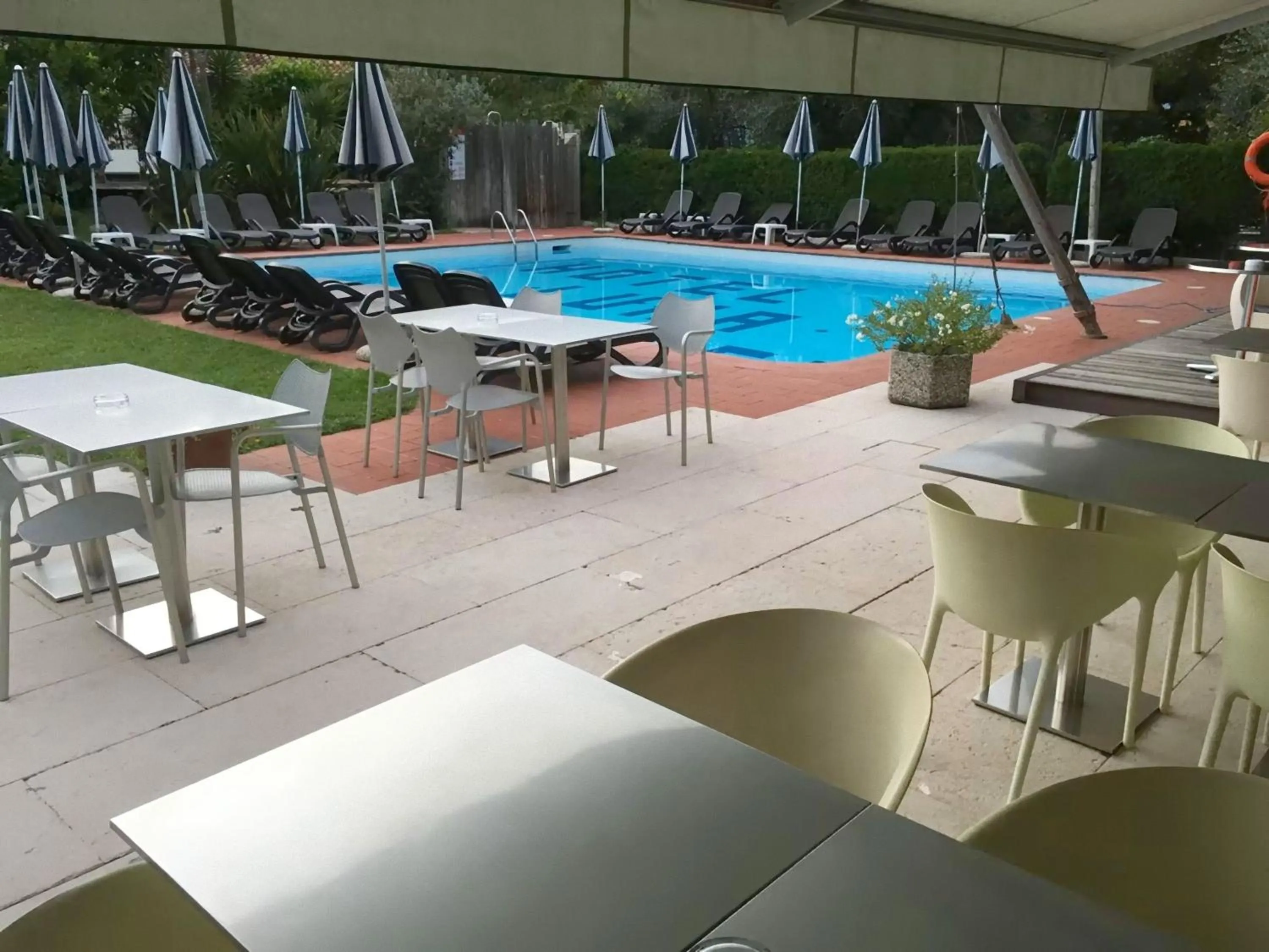 Swimming pool in Hotel Luna Rossa