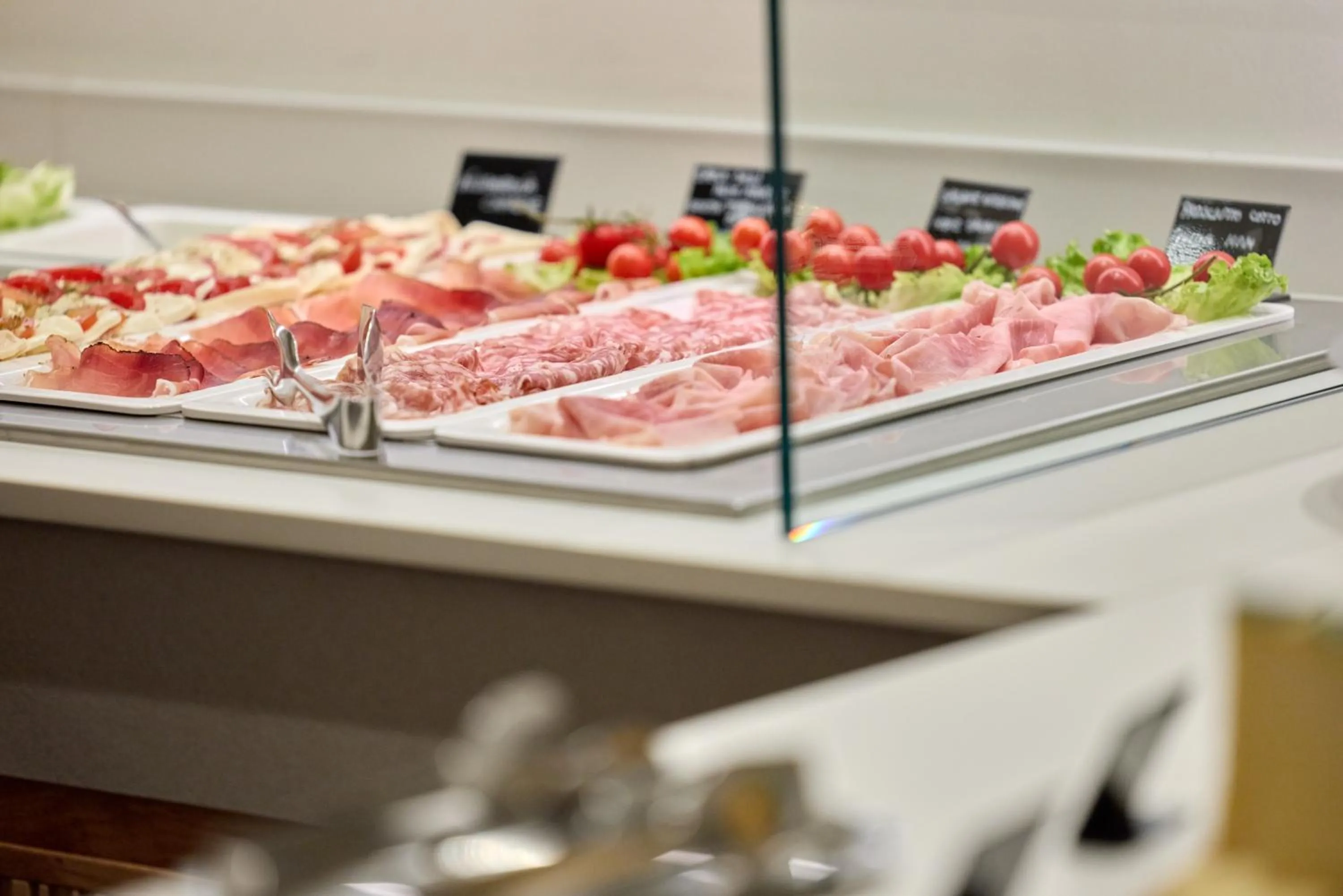 Buffet breakfast in Hotel Luna Rossa