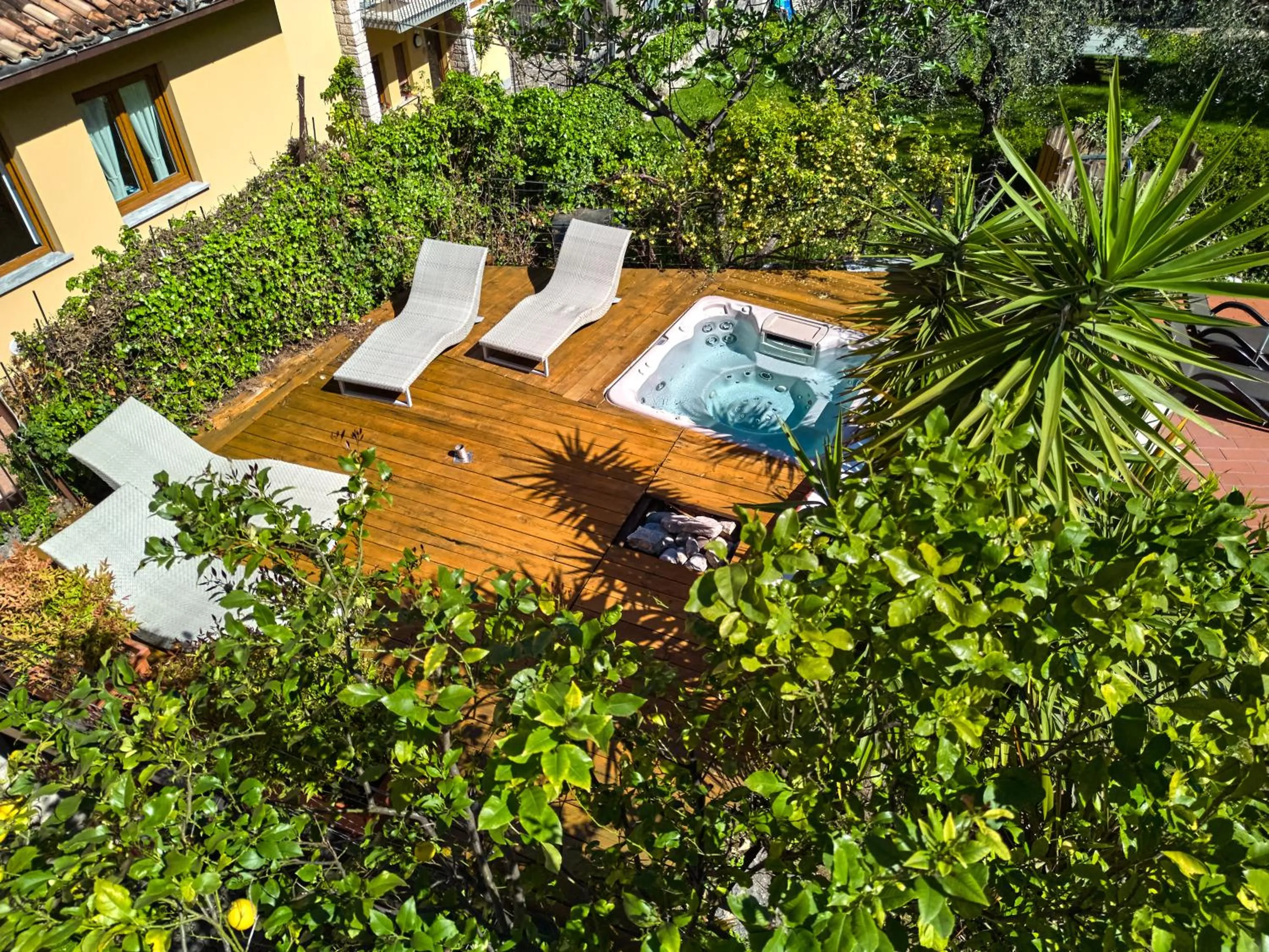 Hot Tub in Hotel Luna Rossa