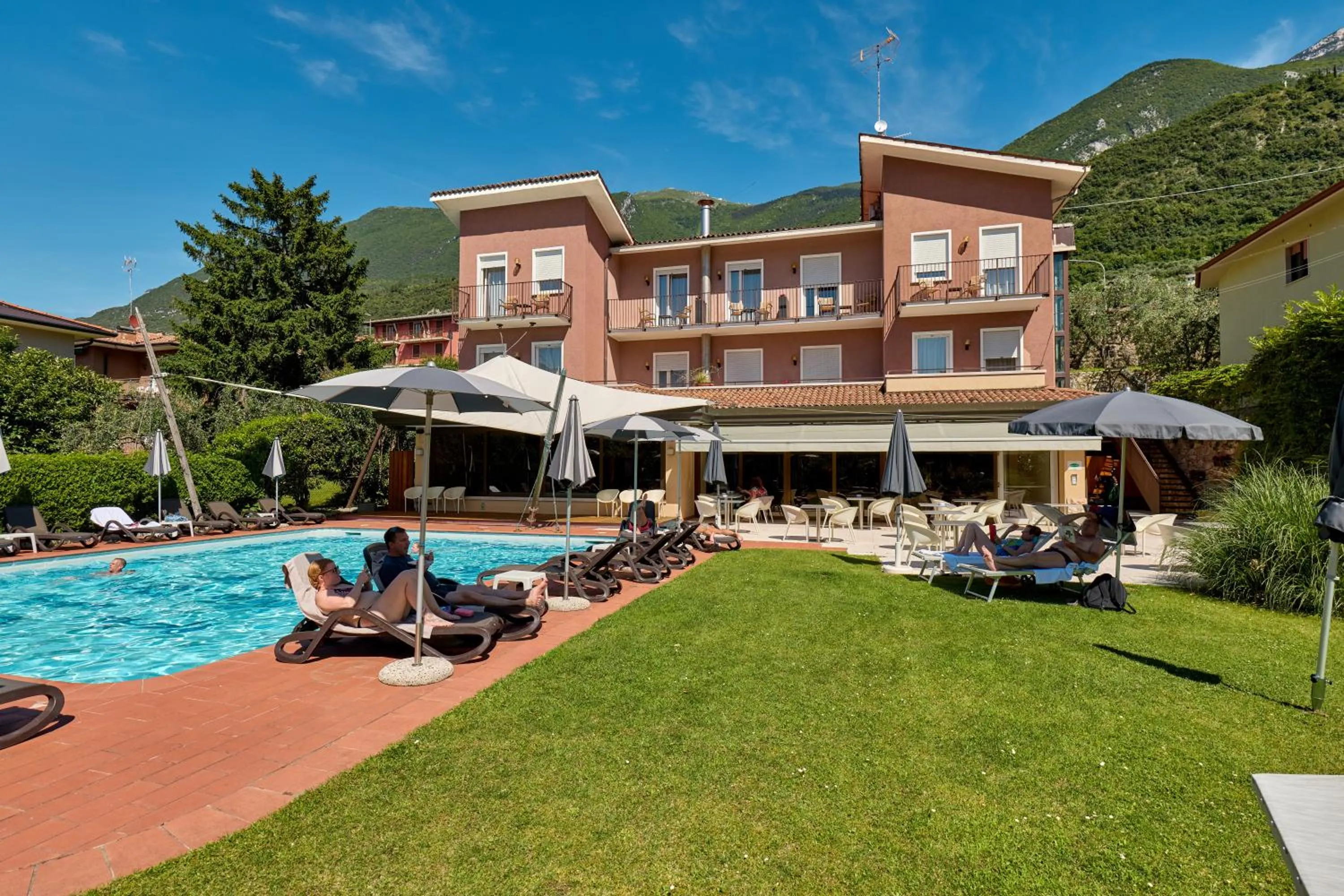 Property building in Hotel Luna Rossa