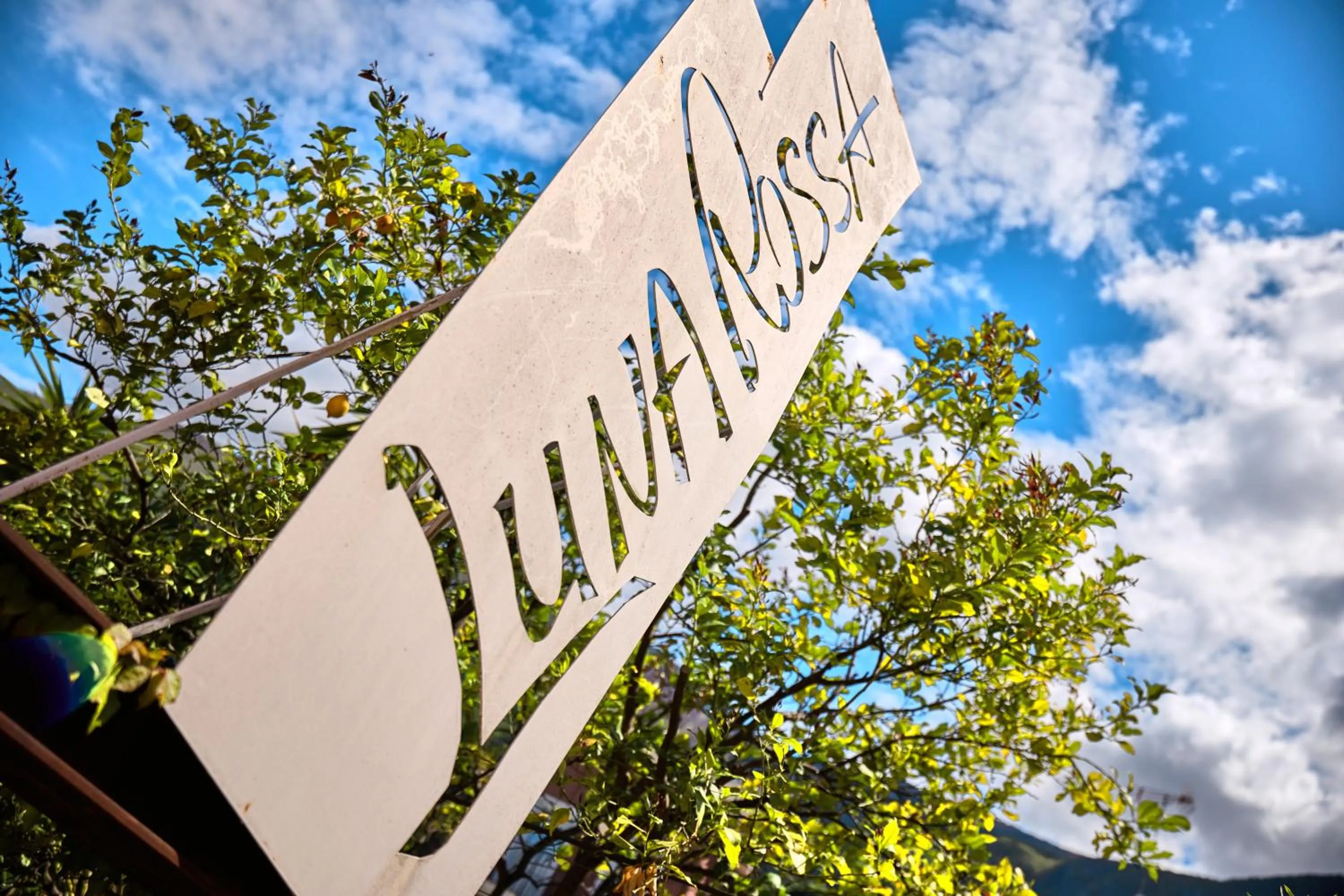 Decorative detail in Hotel Luna Rossa