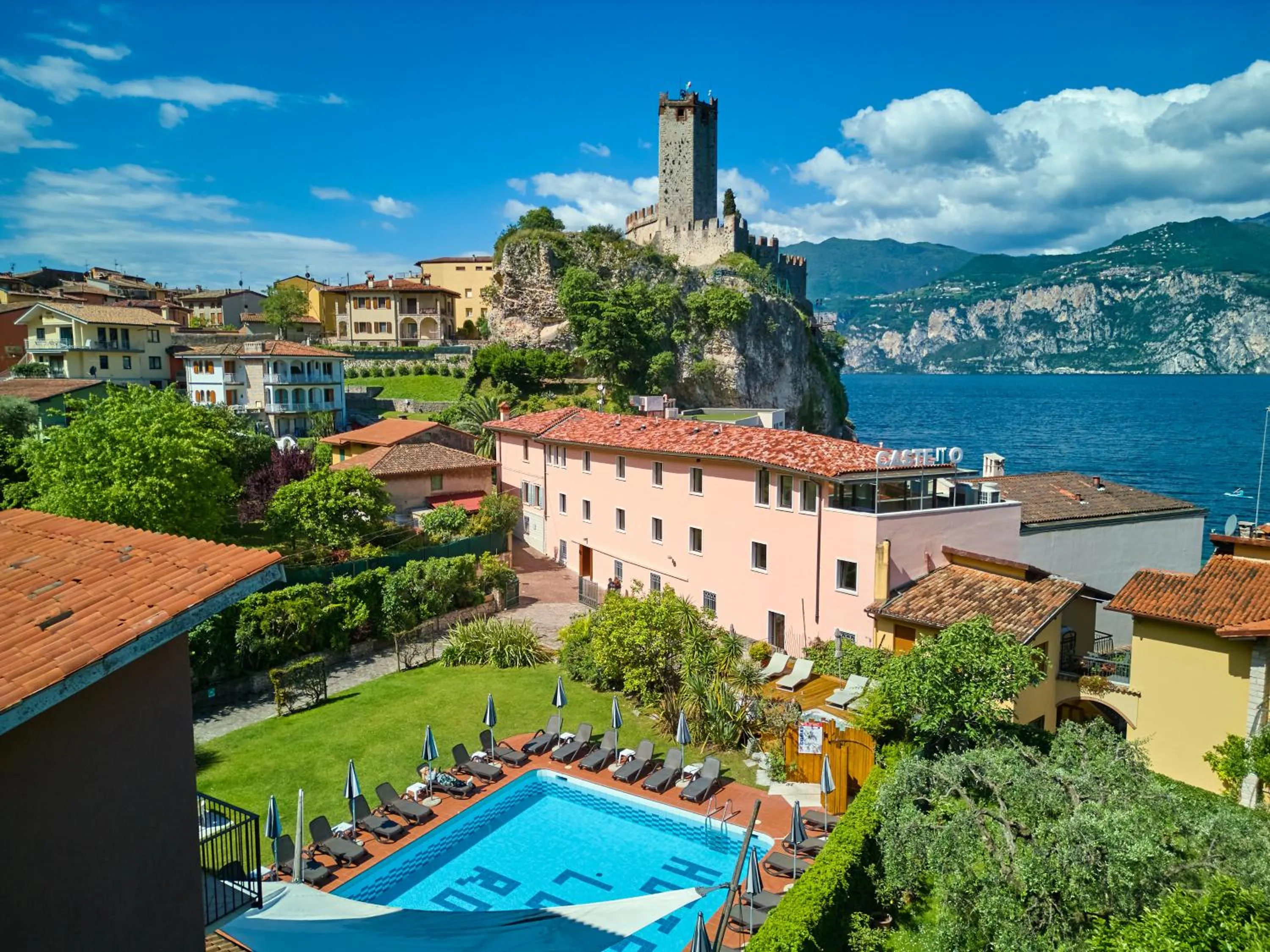 Natural landscape in Hotel Luna Rossa