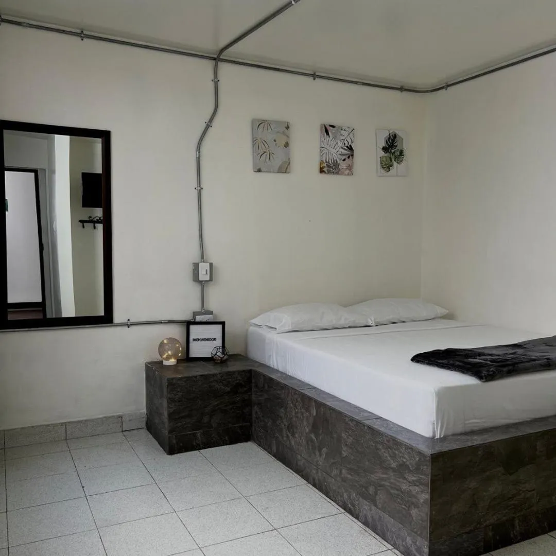 Bed in Hotel Villa Nueva Comfort