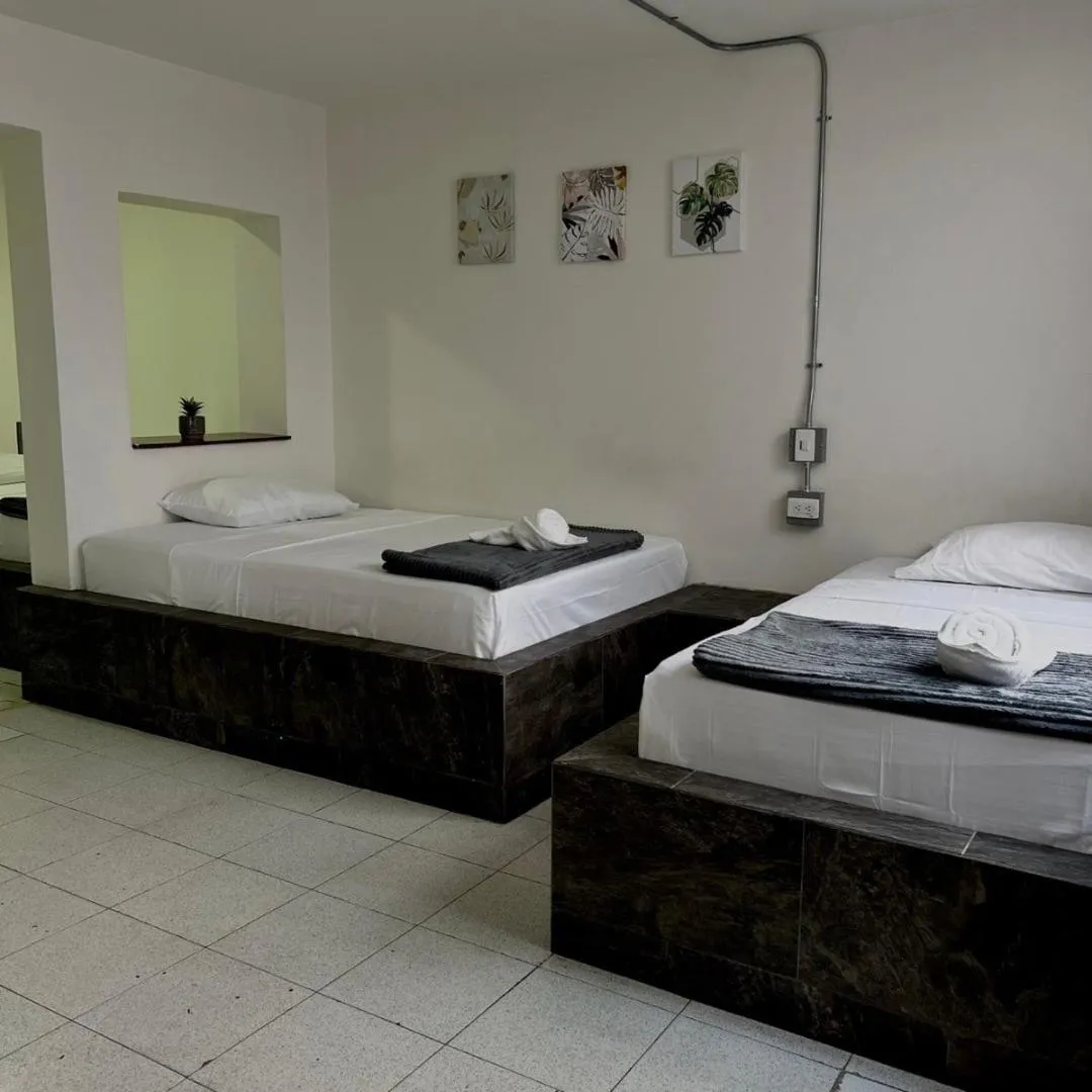 Bed in Hotel Villa Nueva Comfort