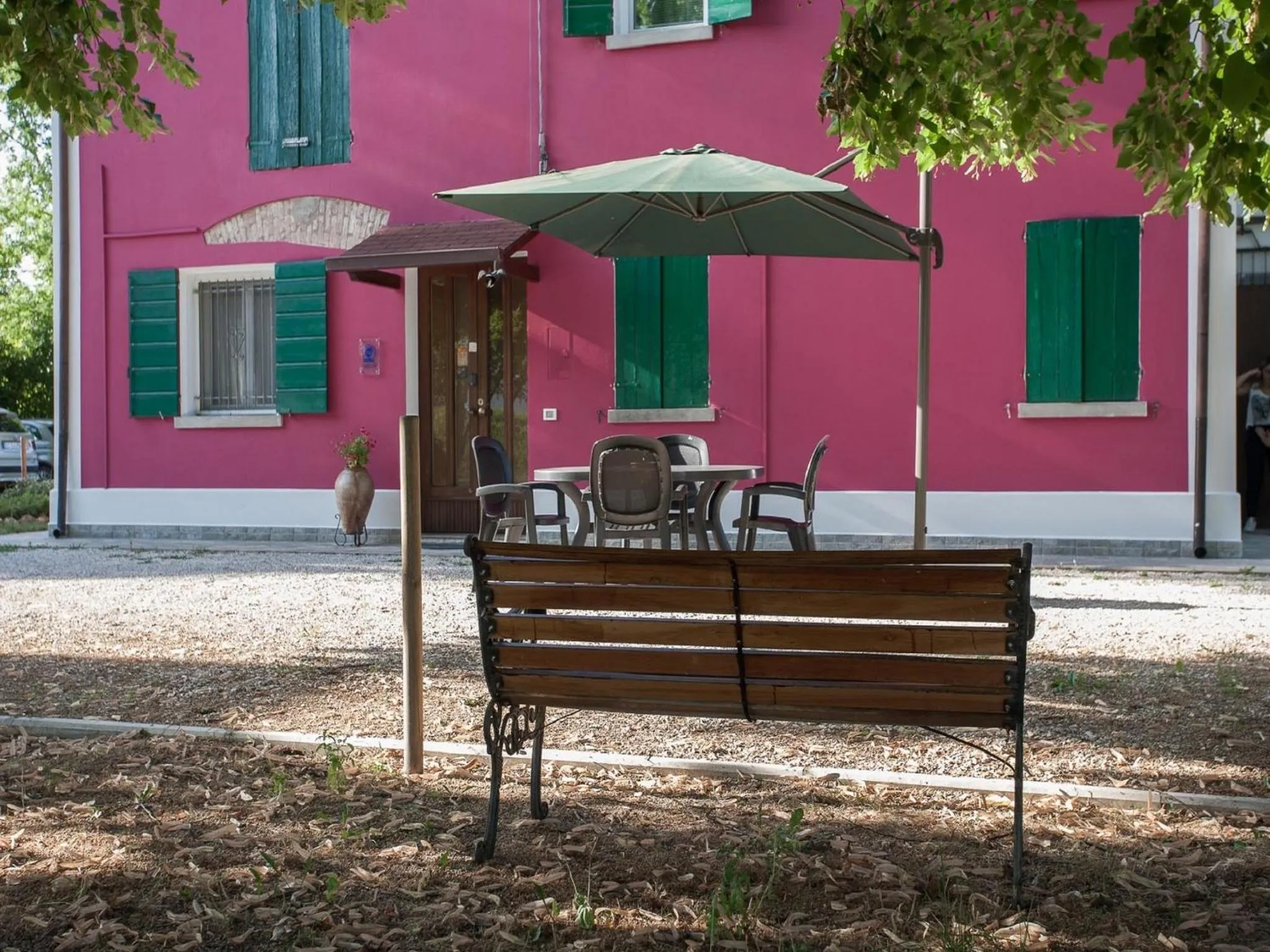 Facade/entrance in Villa Camurana
