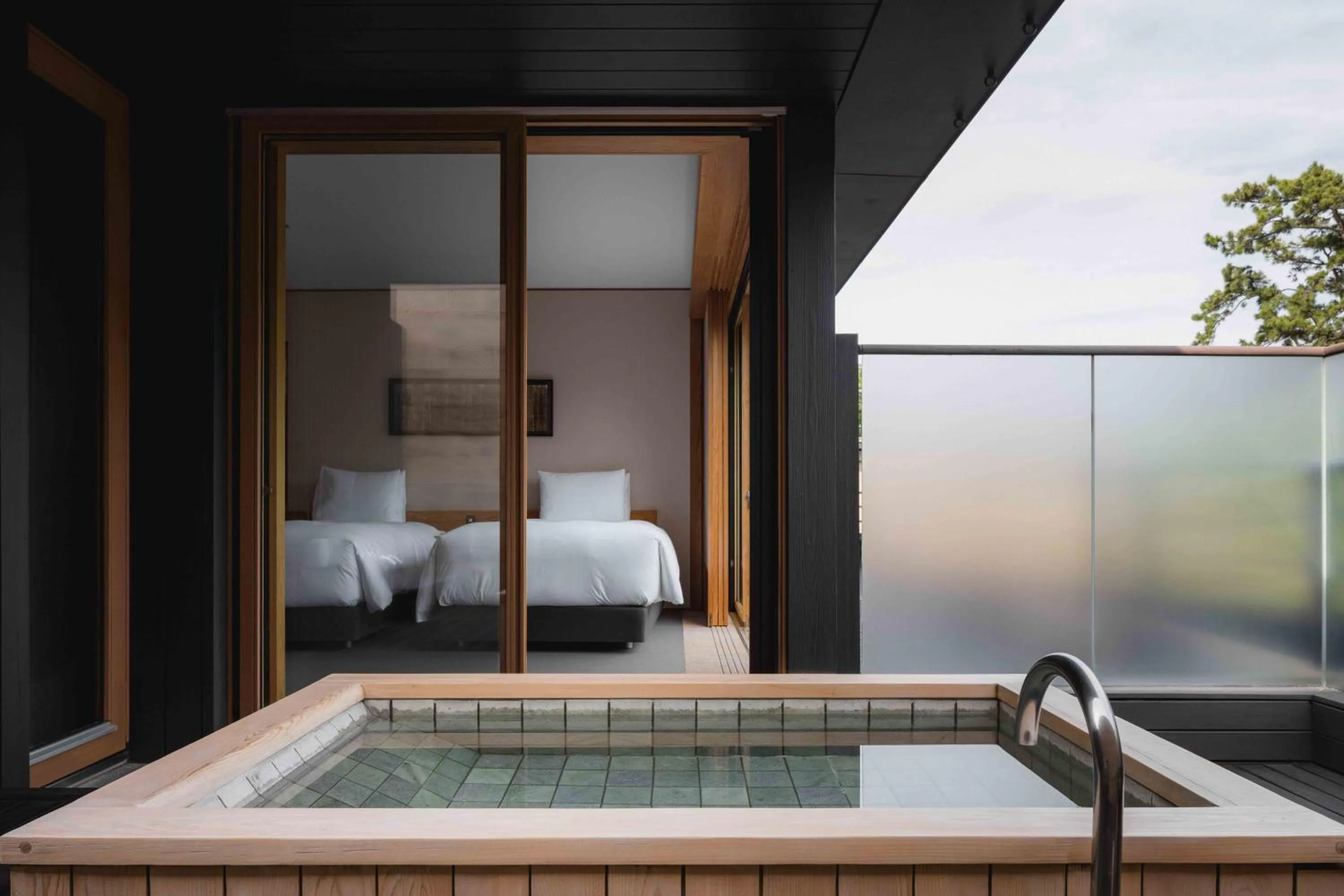 Bathroom, Bed in Numazu Club