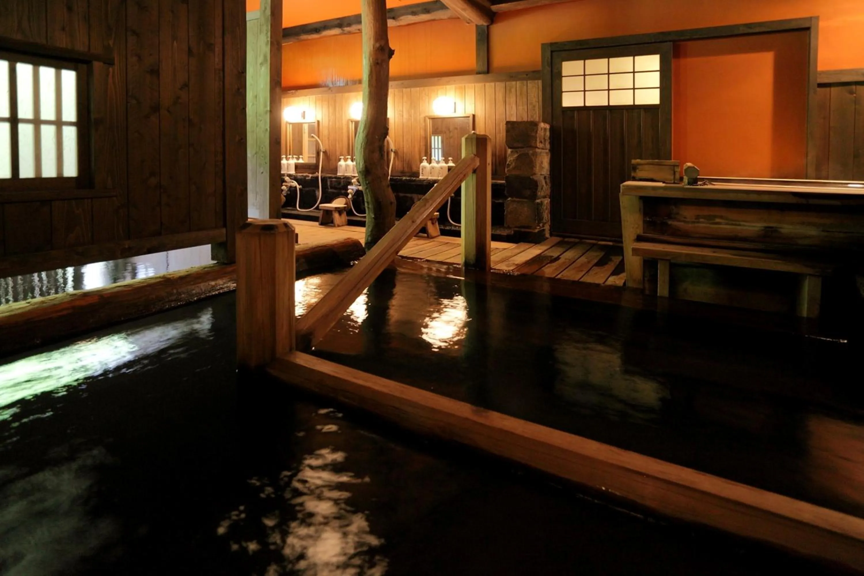 Hot Spring Bath in Fujiya