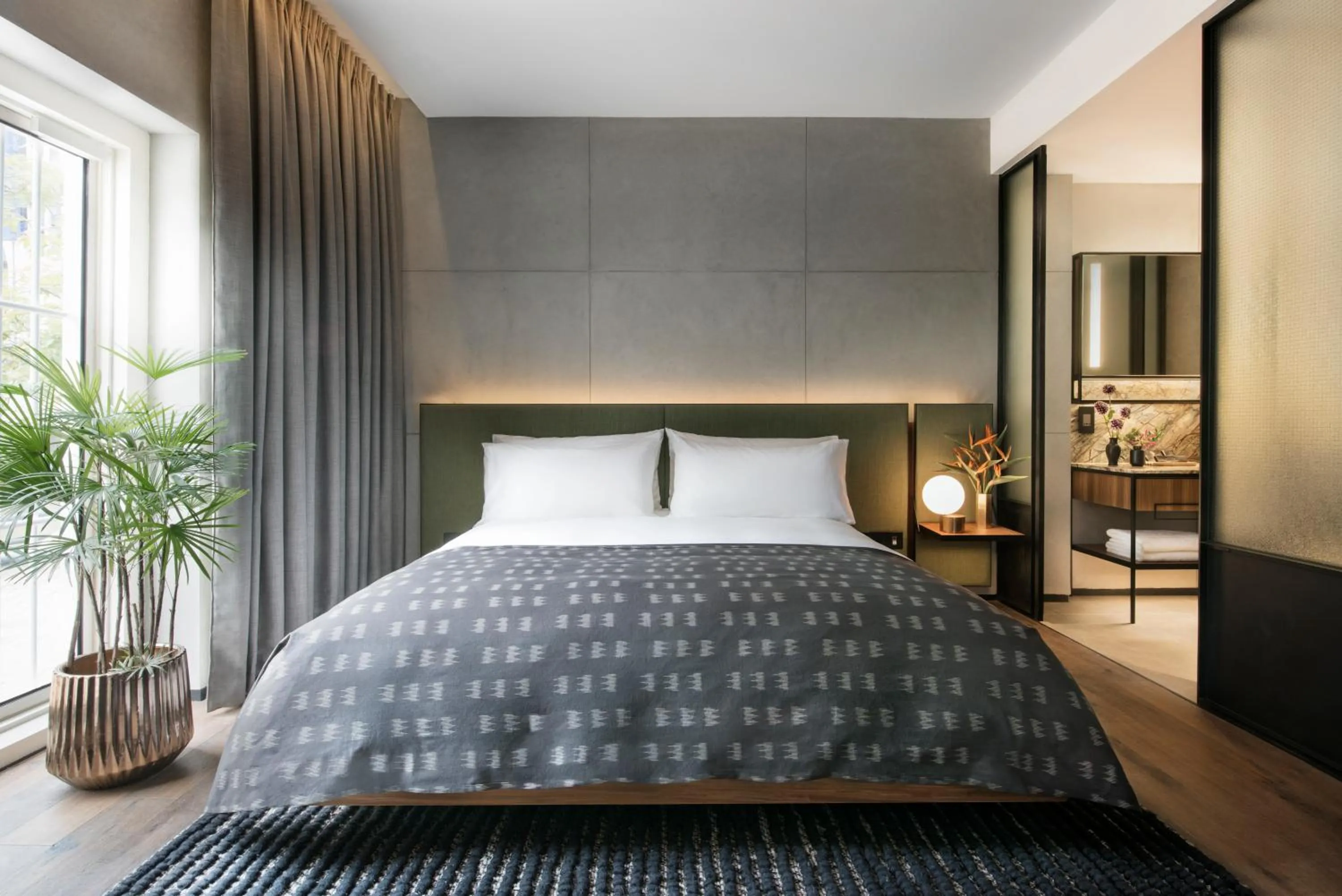 Bedroom, Bed in The Warehouse Hotel, Singapore, a Member of Design Hotels
