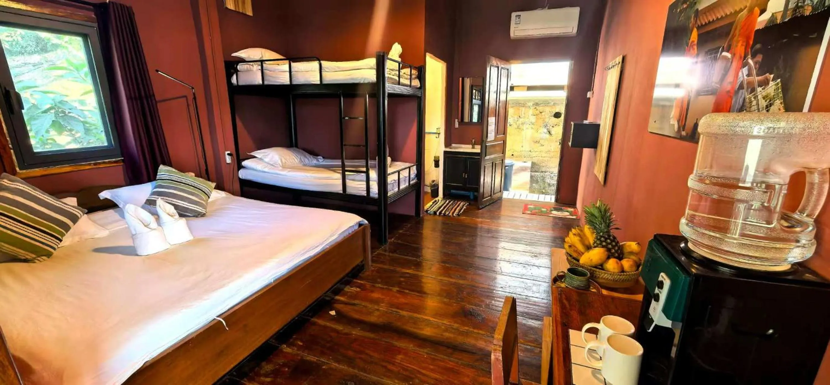 Bed in Pont Inn Nong Khiaw