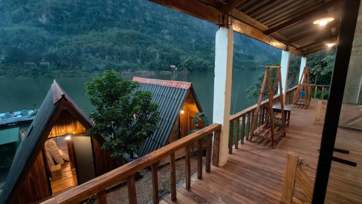 Natural landscape in Pont Inn Nong Khiaw