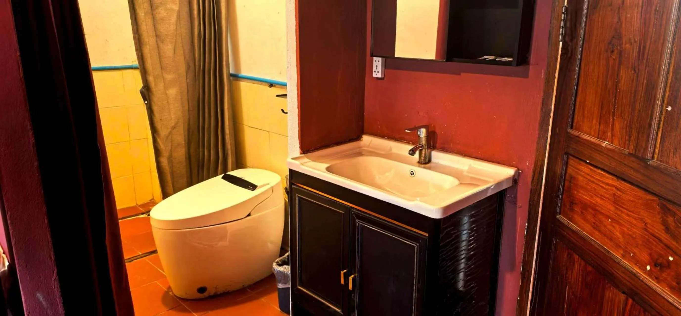 Bathroom in Pont Inn Nong Khiaw