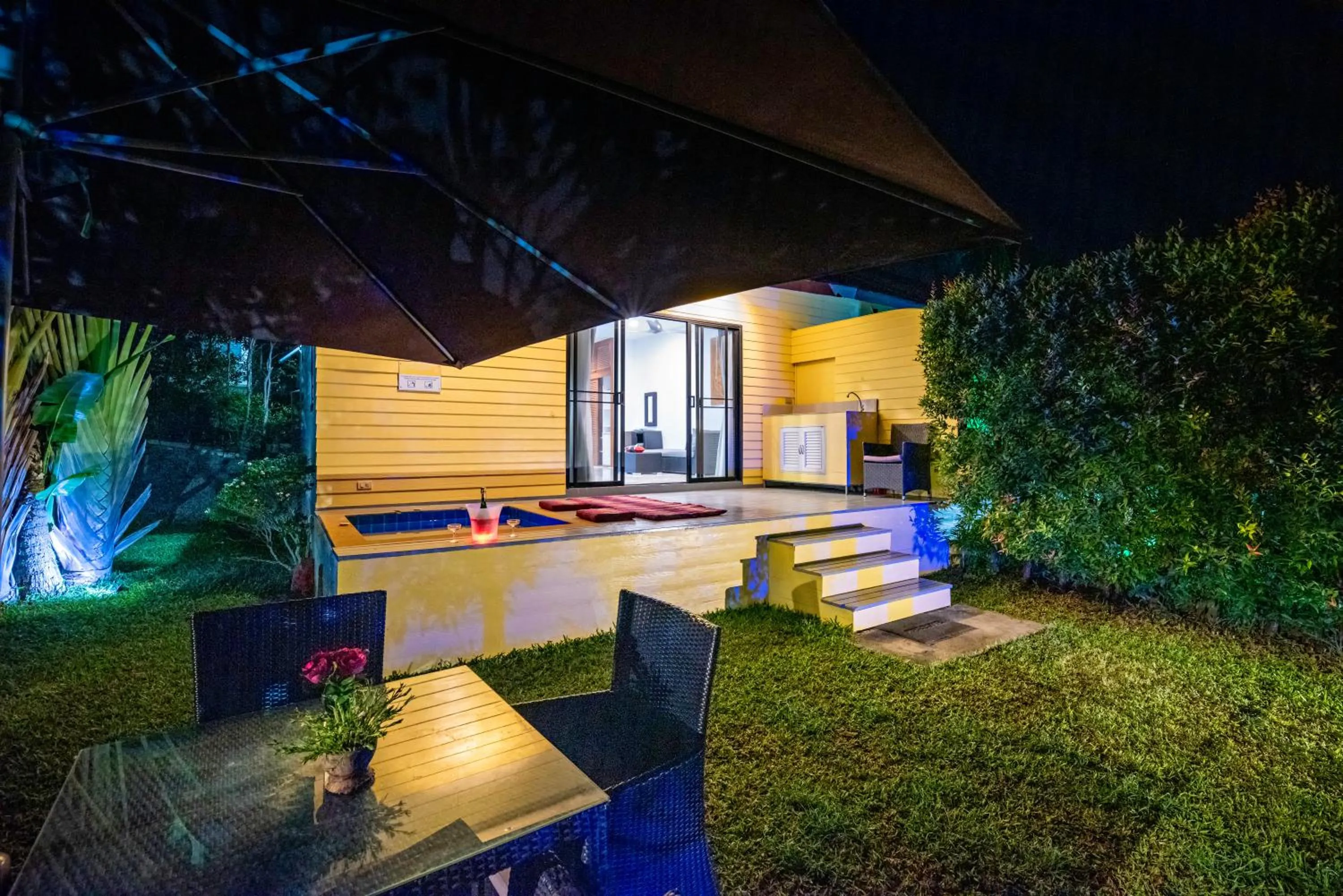 Patio in Moon Cottage