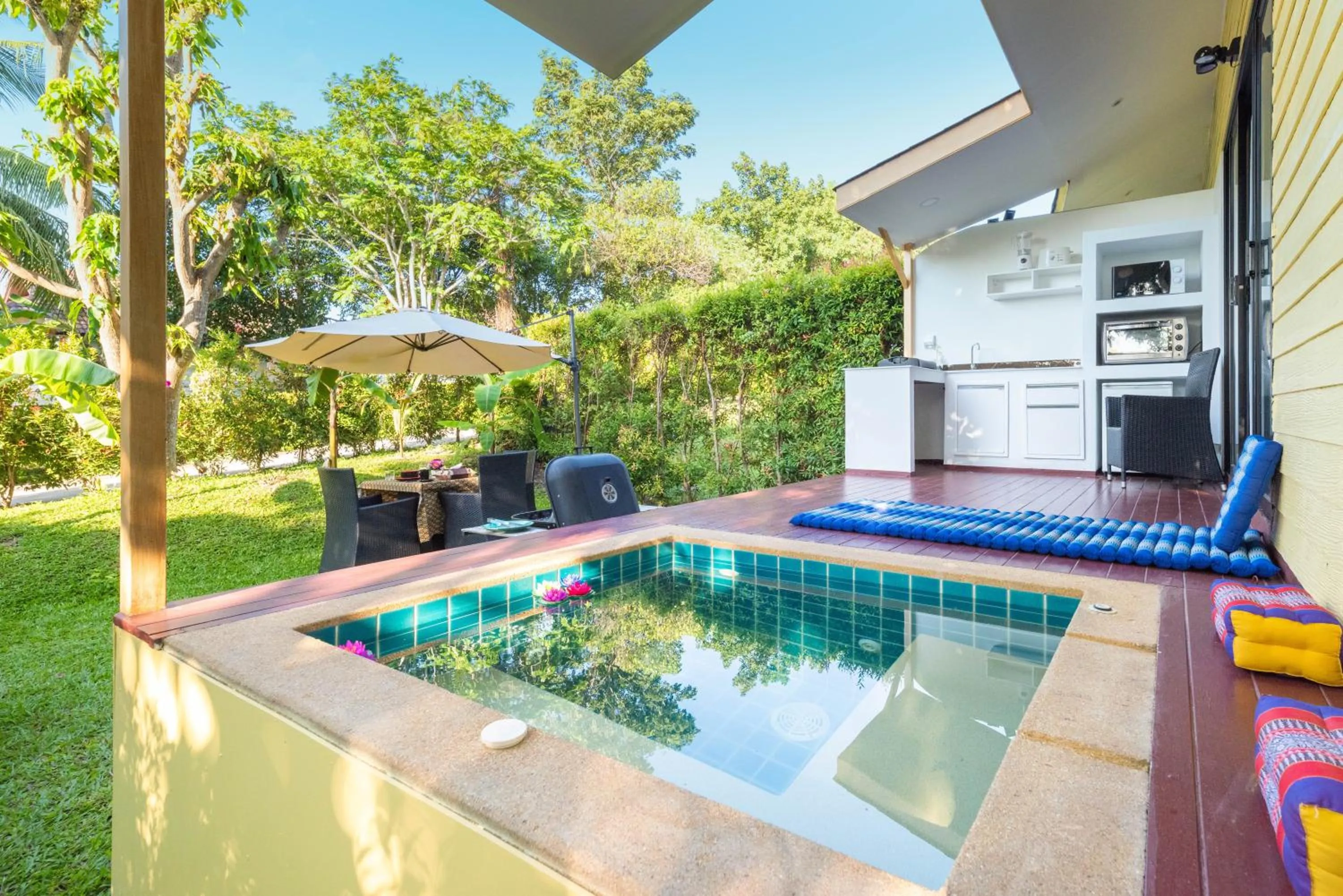 BBQ facilities in Moon Cottage