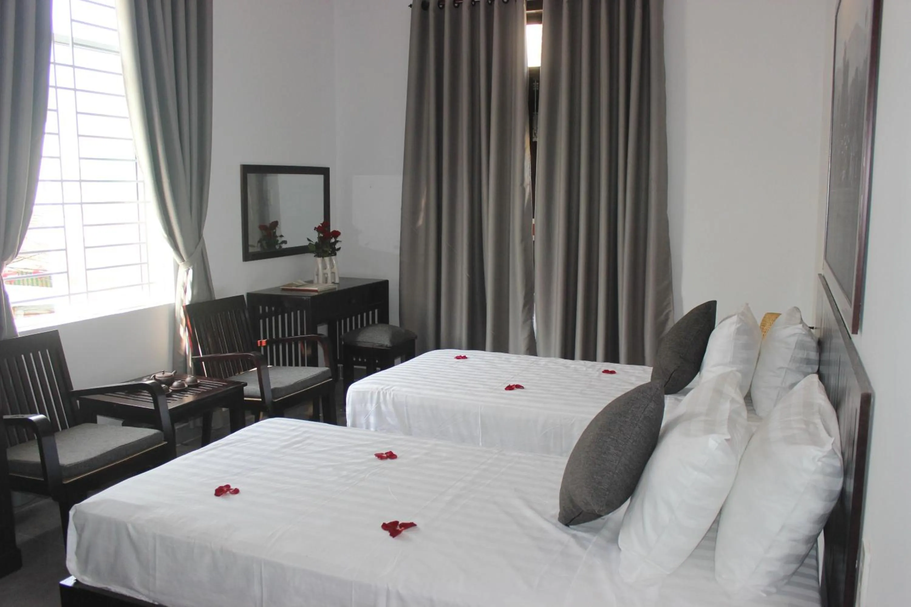 Bed in Hoi An Viet House Homestay