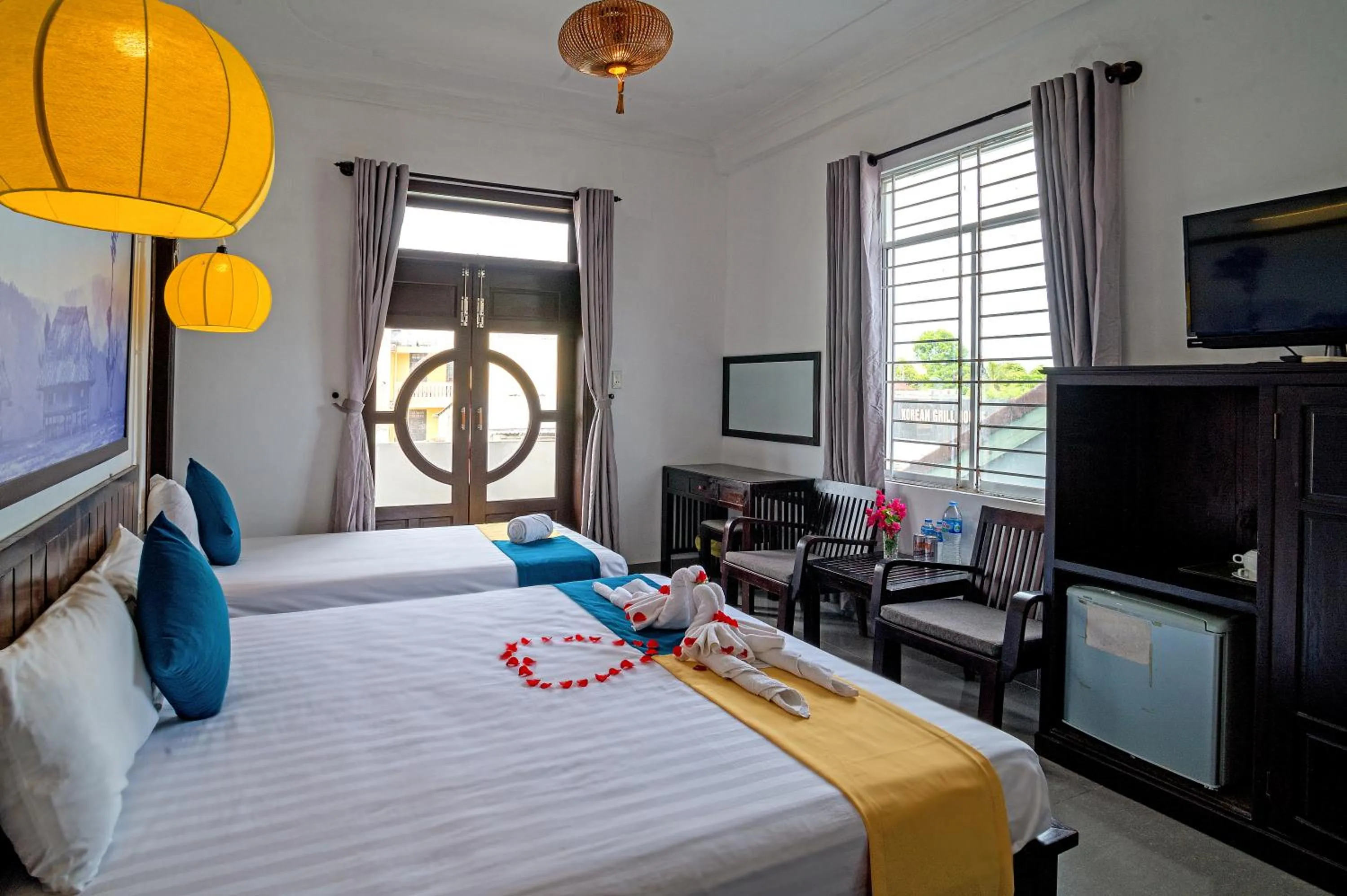 Bed in Hoi An Viet House Homestay