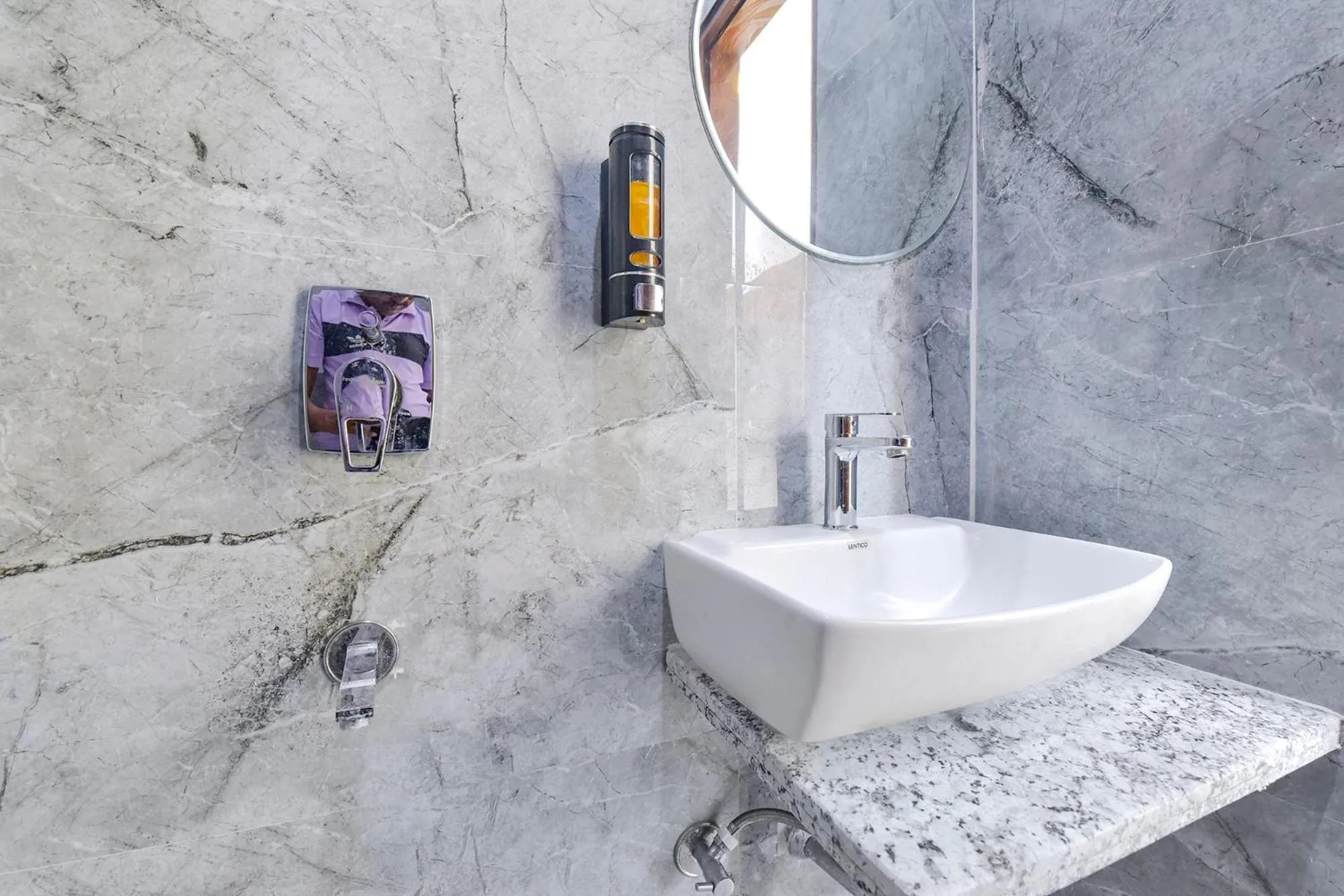 Bathroom in FabHotel Hari Residency