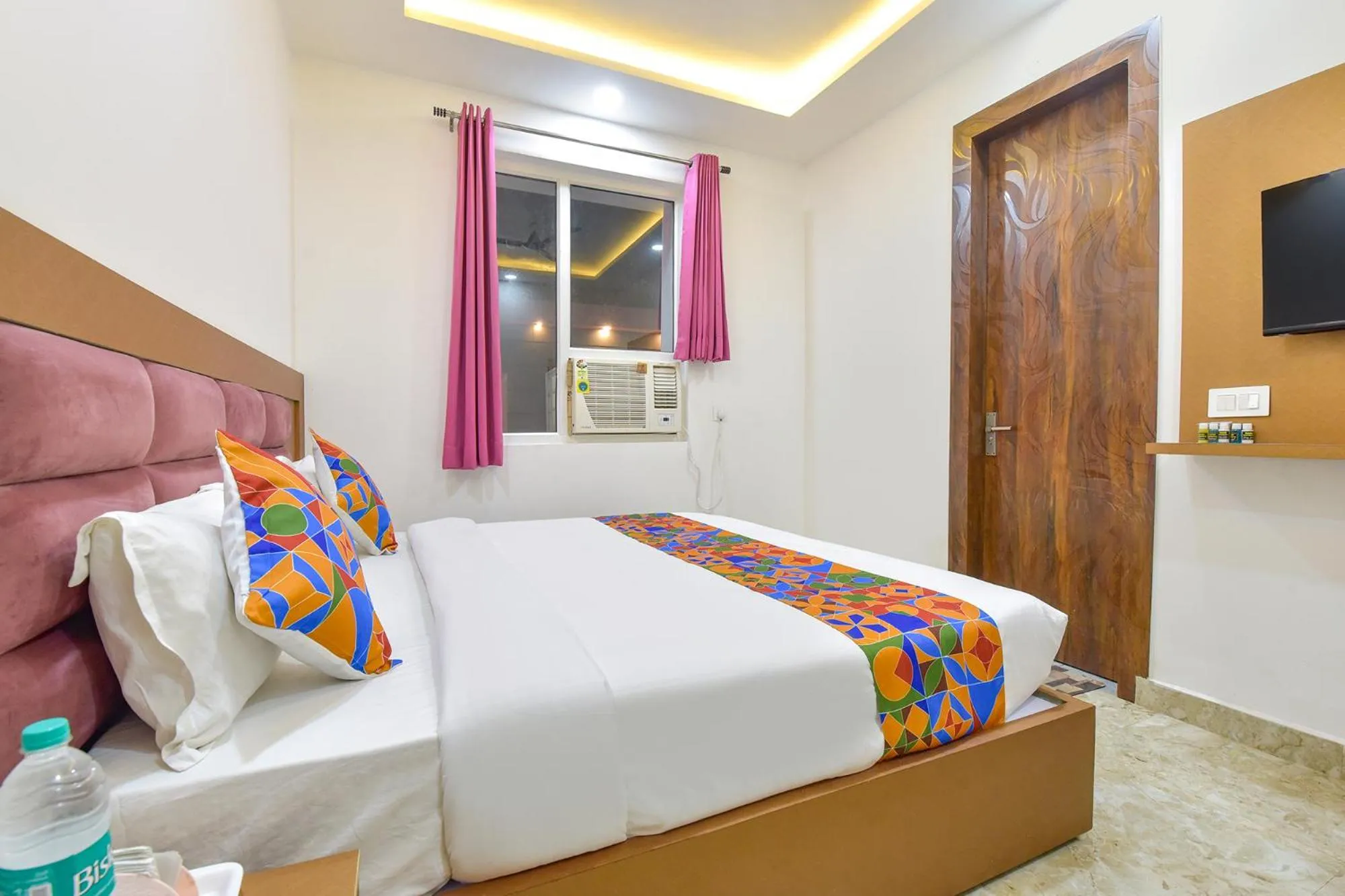 Bed in FabHotel Hari Residency