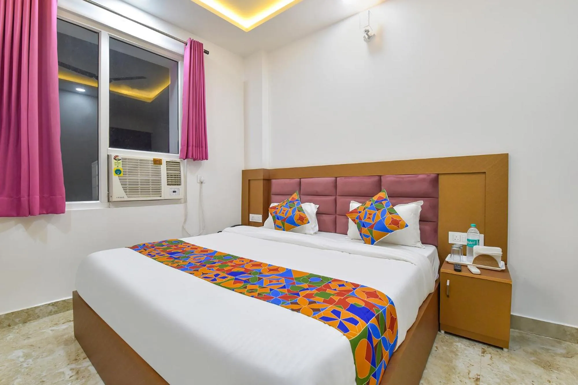 Bed in FabHotel Hari Residency