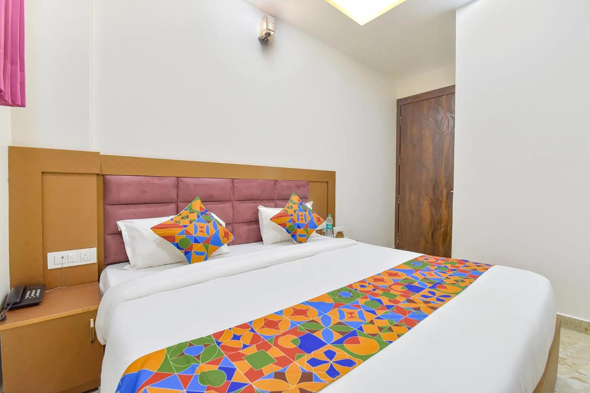 Bed in FabHotel Hari Residency