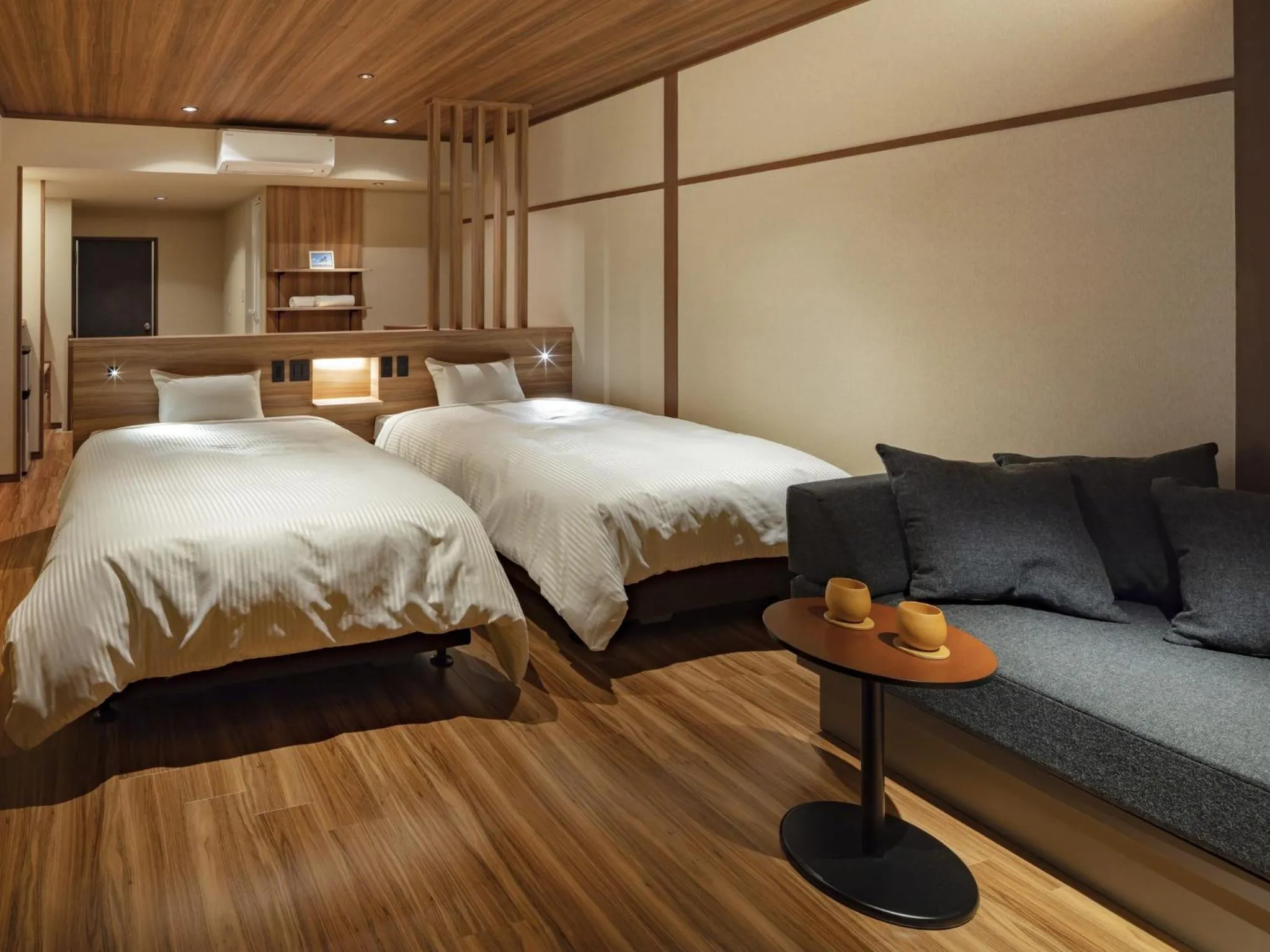 Bedroom, Bed in Azumakan