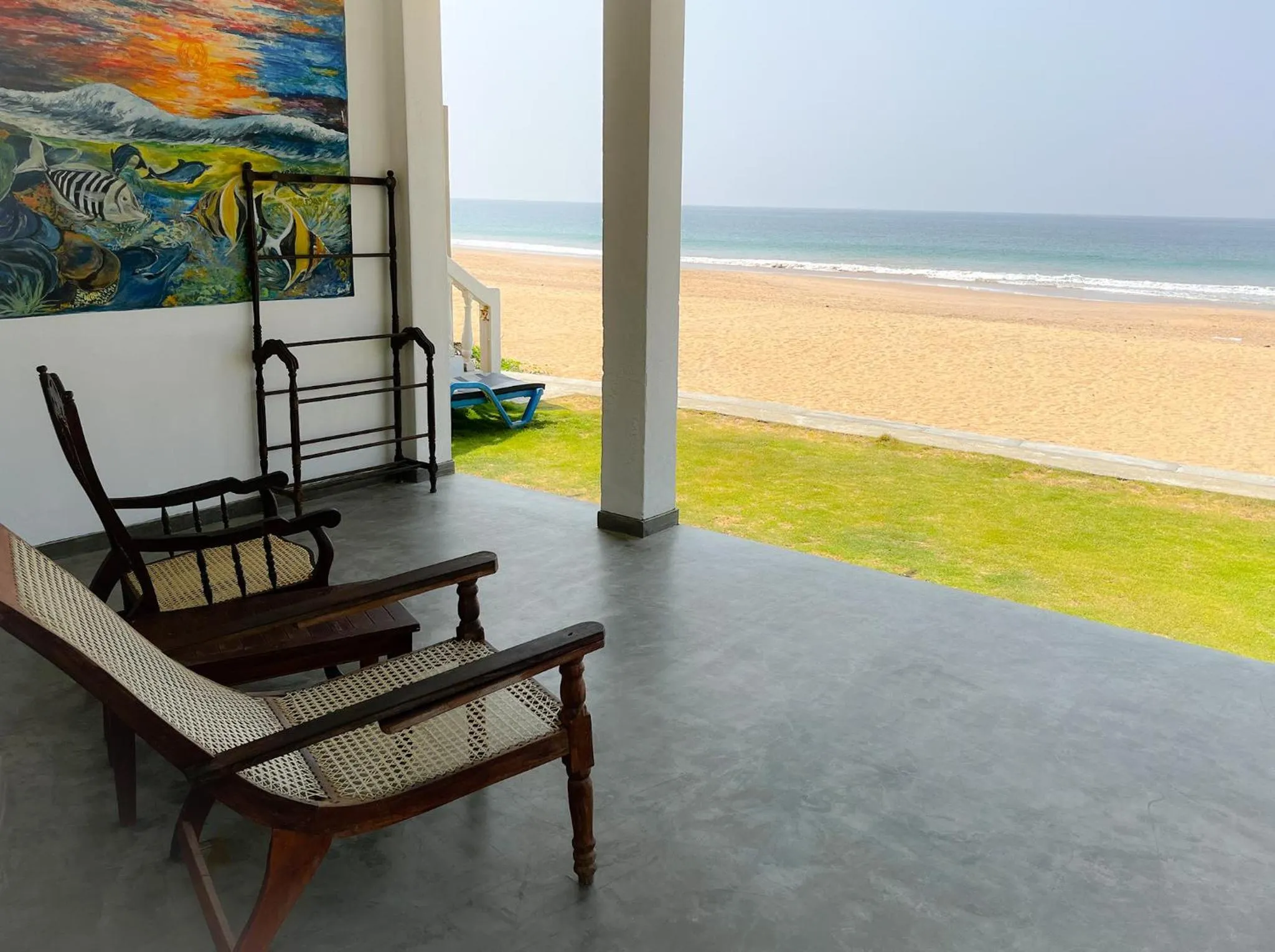 Balcony/Terrace in Pearl Island Beach Hotel