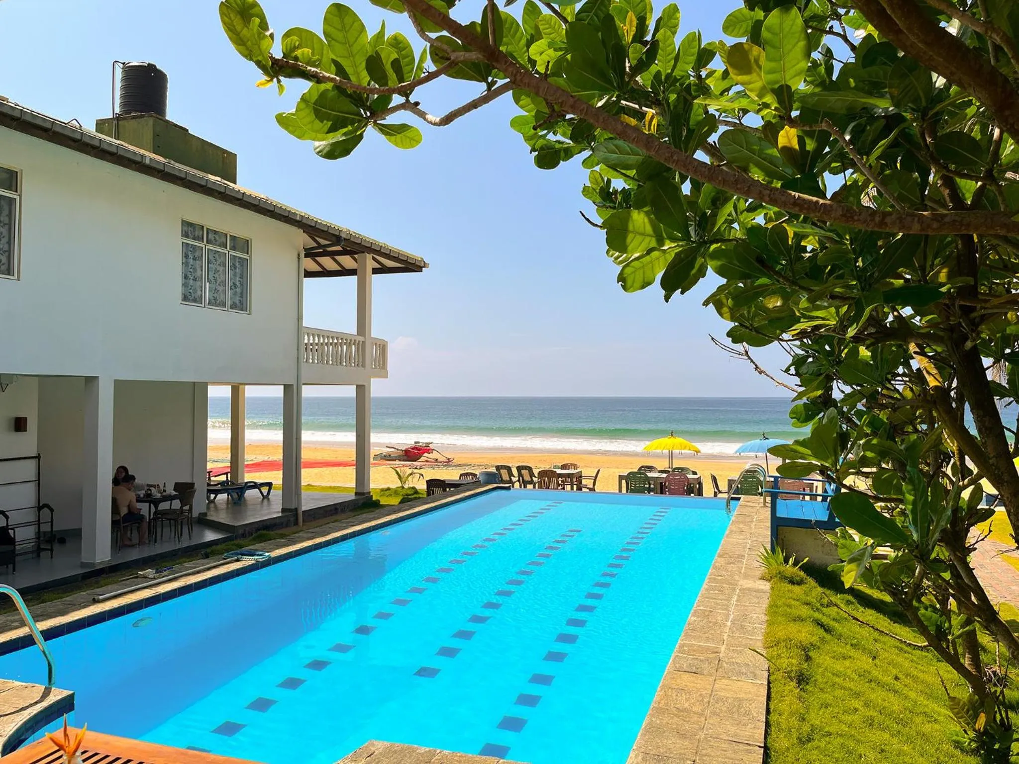 Property building in Pearl Island Beach Hotel