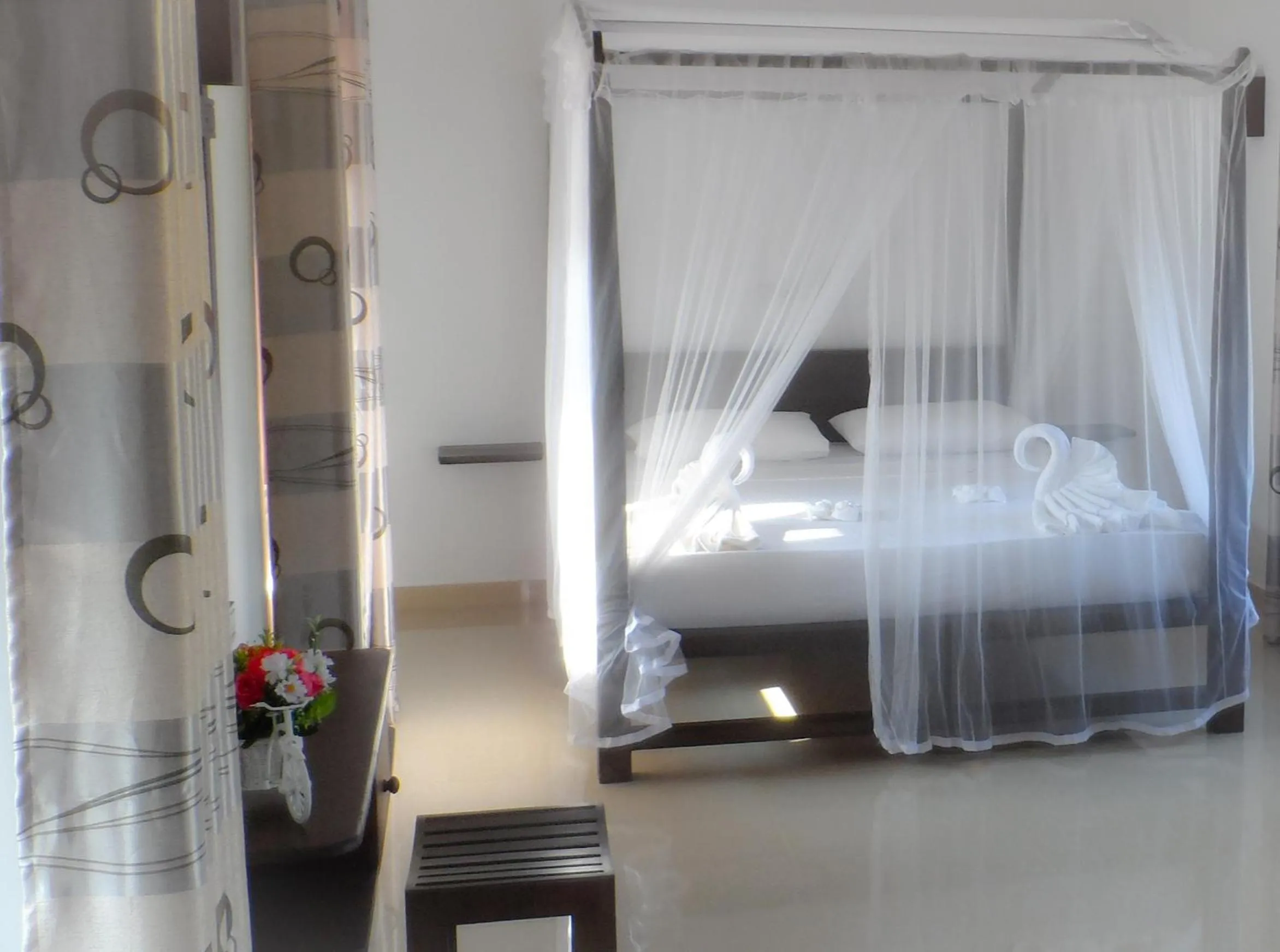 Photo of the whole room, Bed in Pearl Island Beach Hotel
