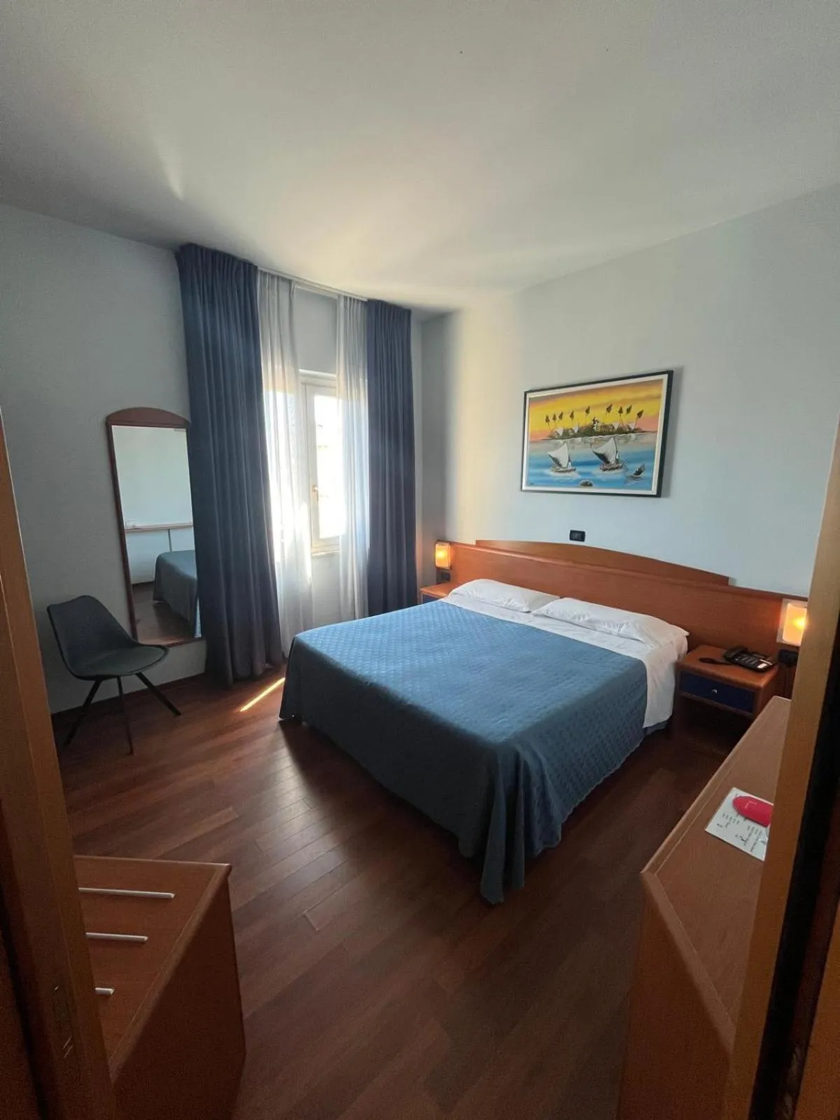 Bed in Hotel La Terrazza