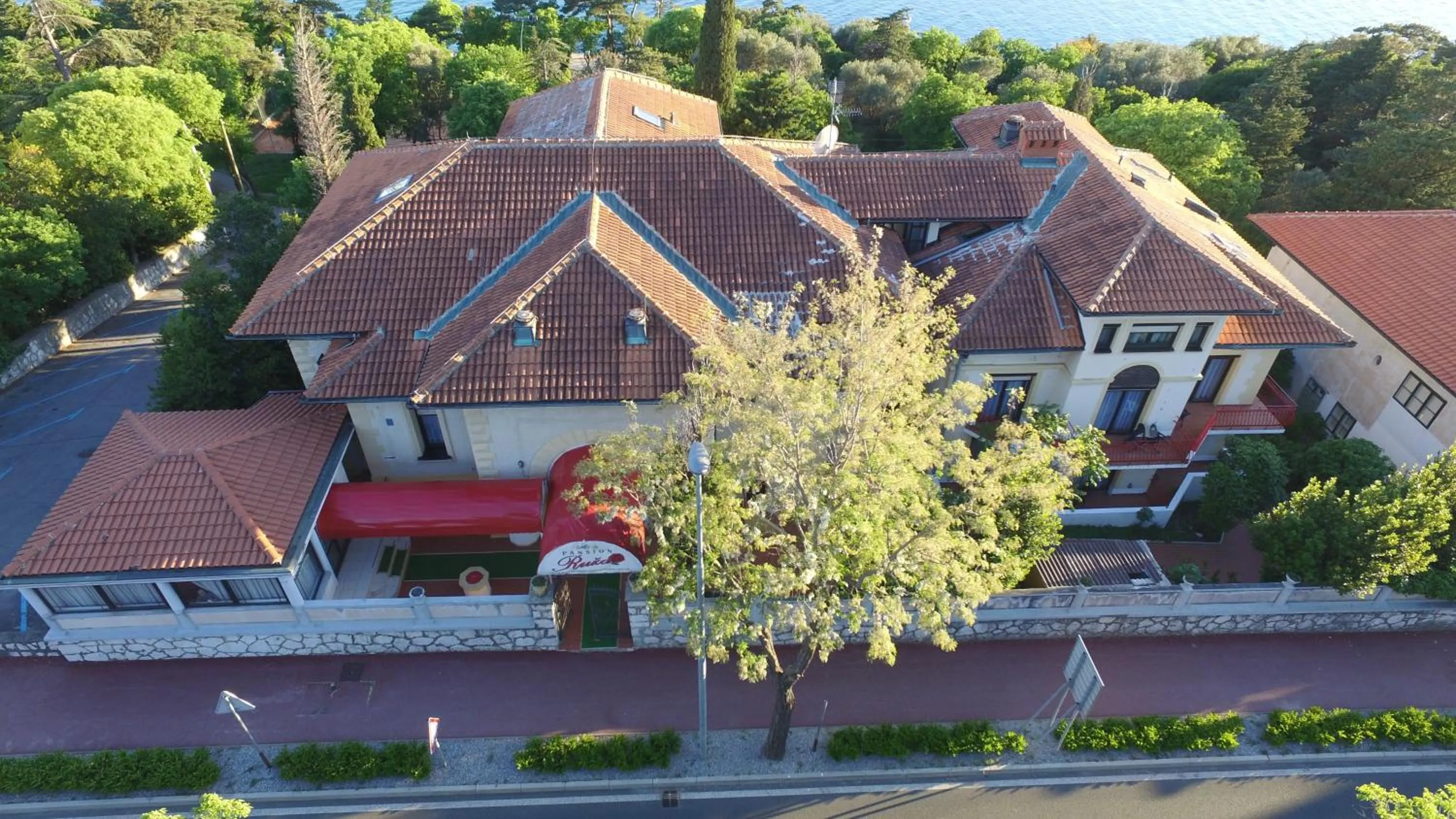 Bird's eye view in Pansion Ruža