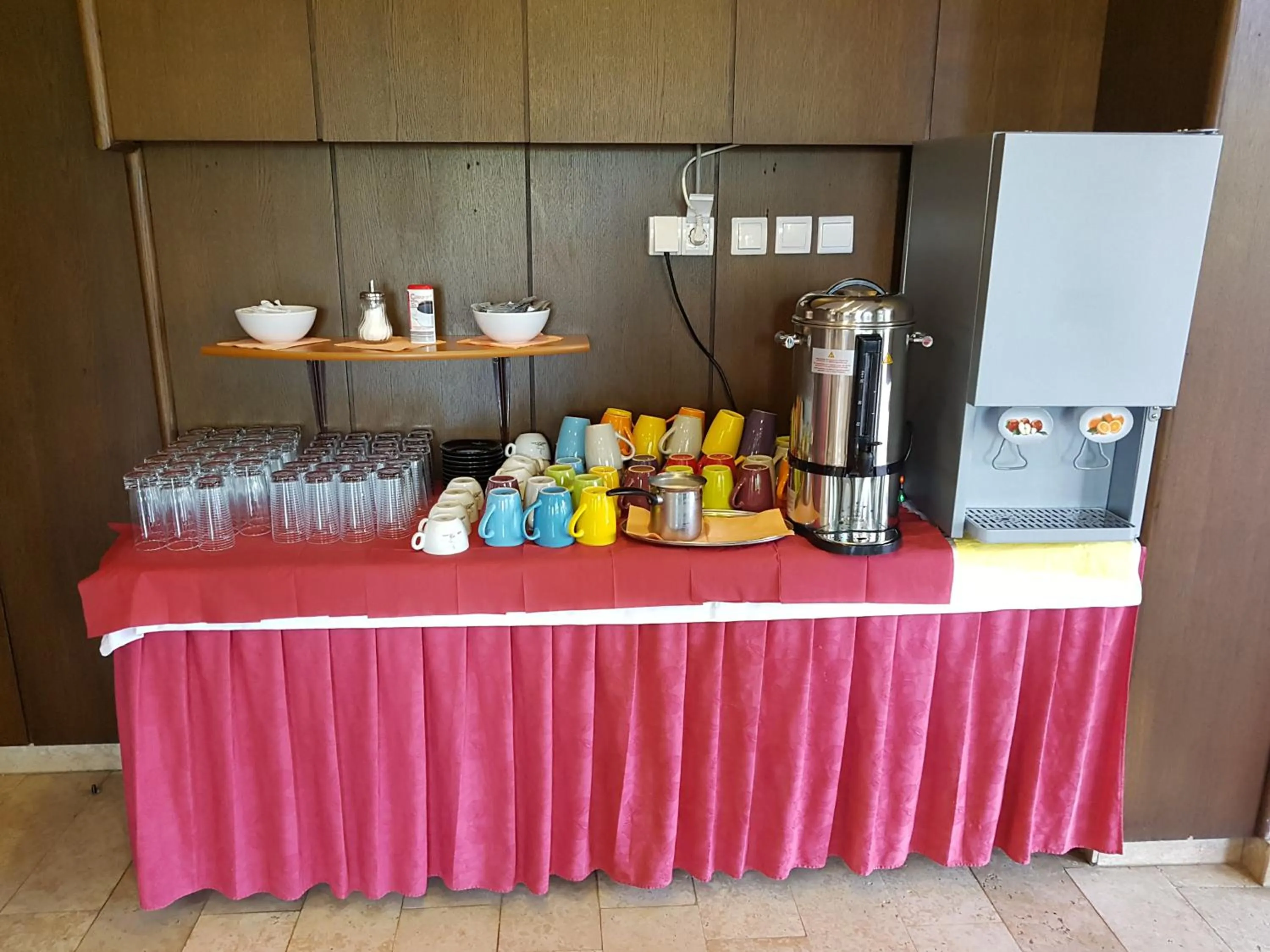 Continental breakfast in Pansion Ruža