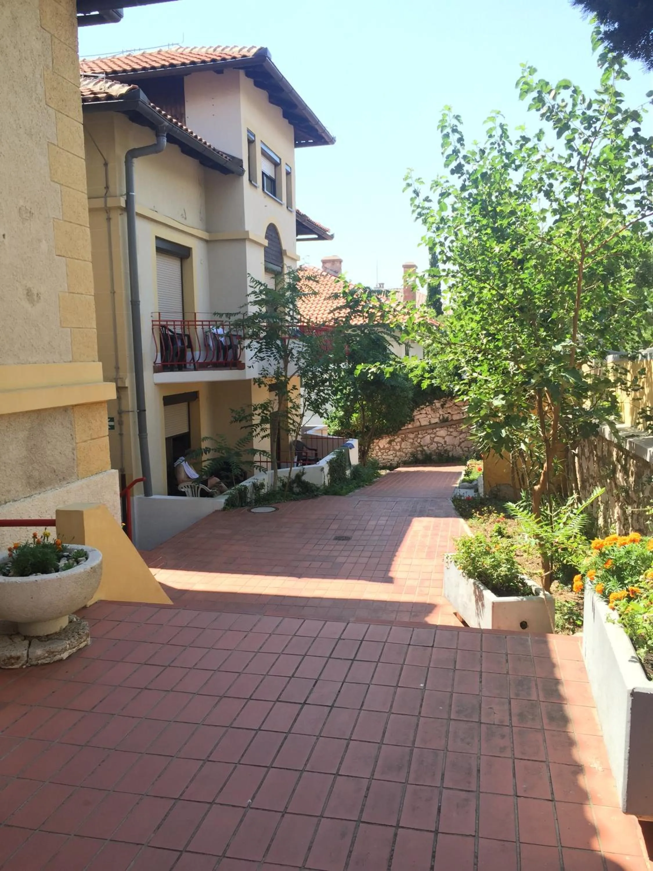 Garden view in Pansion Ruža