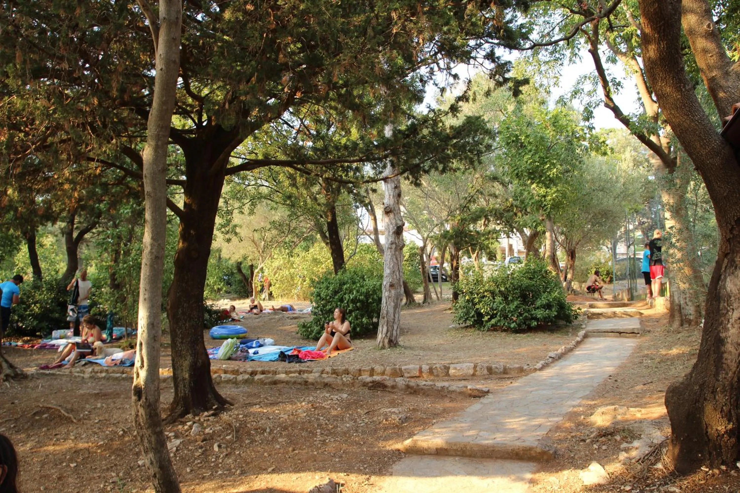 Garden in Pansion Ruža