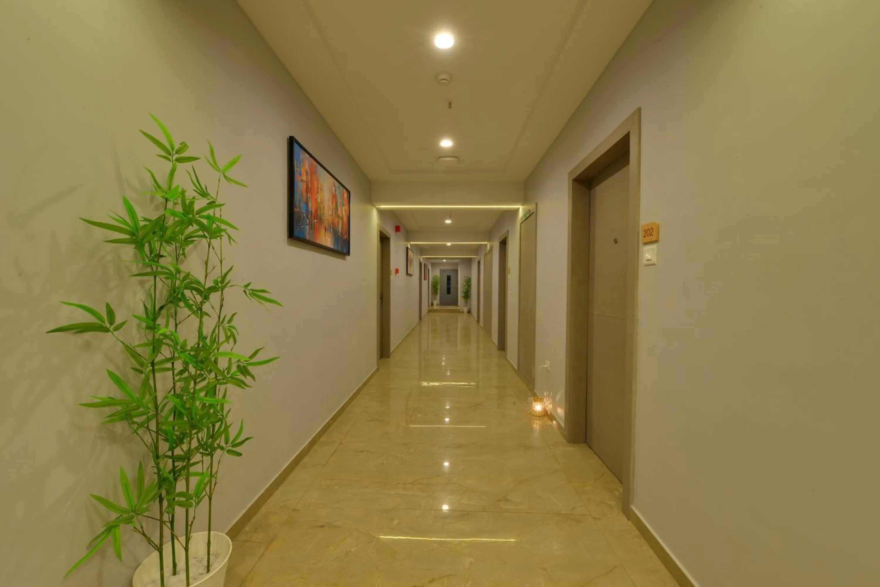 Floor plan in Iris Beacon Hotel