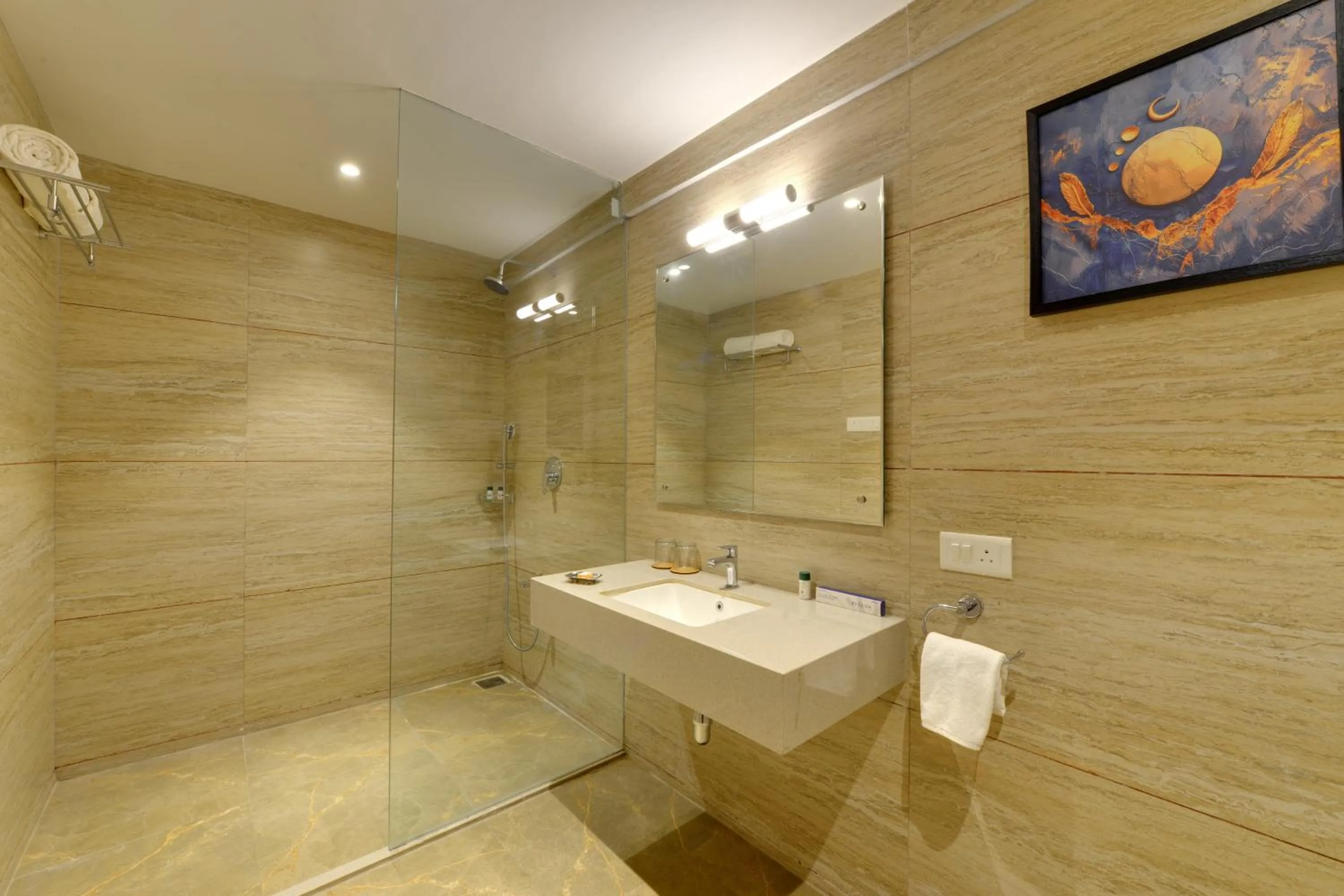 Bathroom in Iris Beacon Hotel