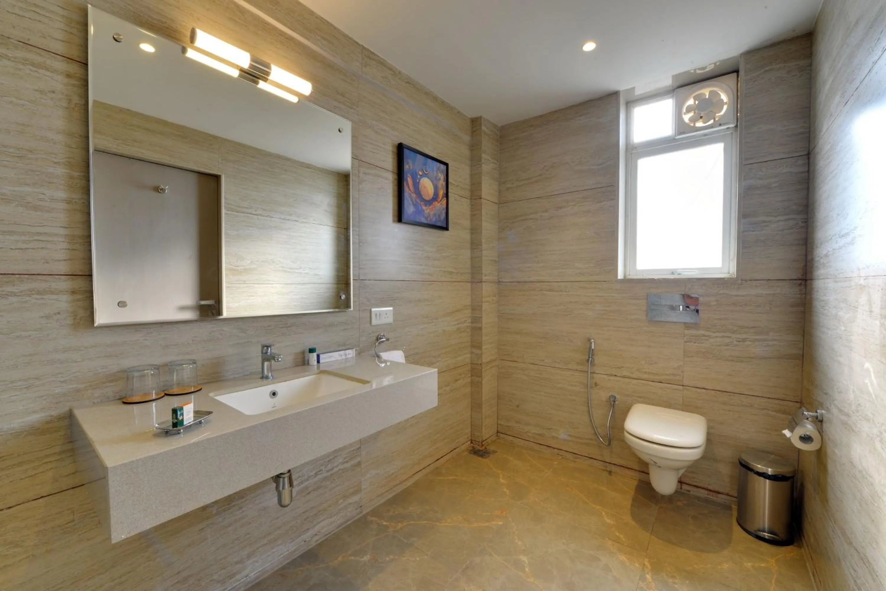 Bathroom in Iris Beacon Hotel