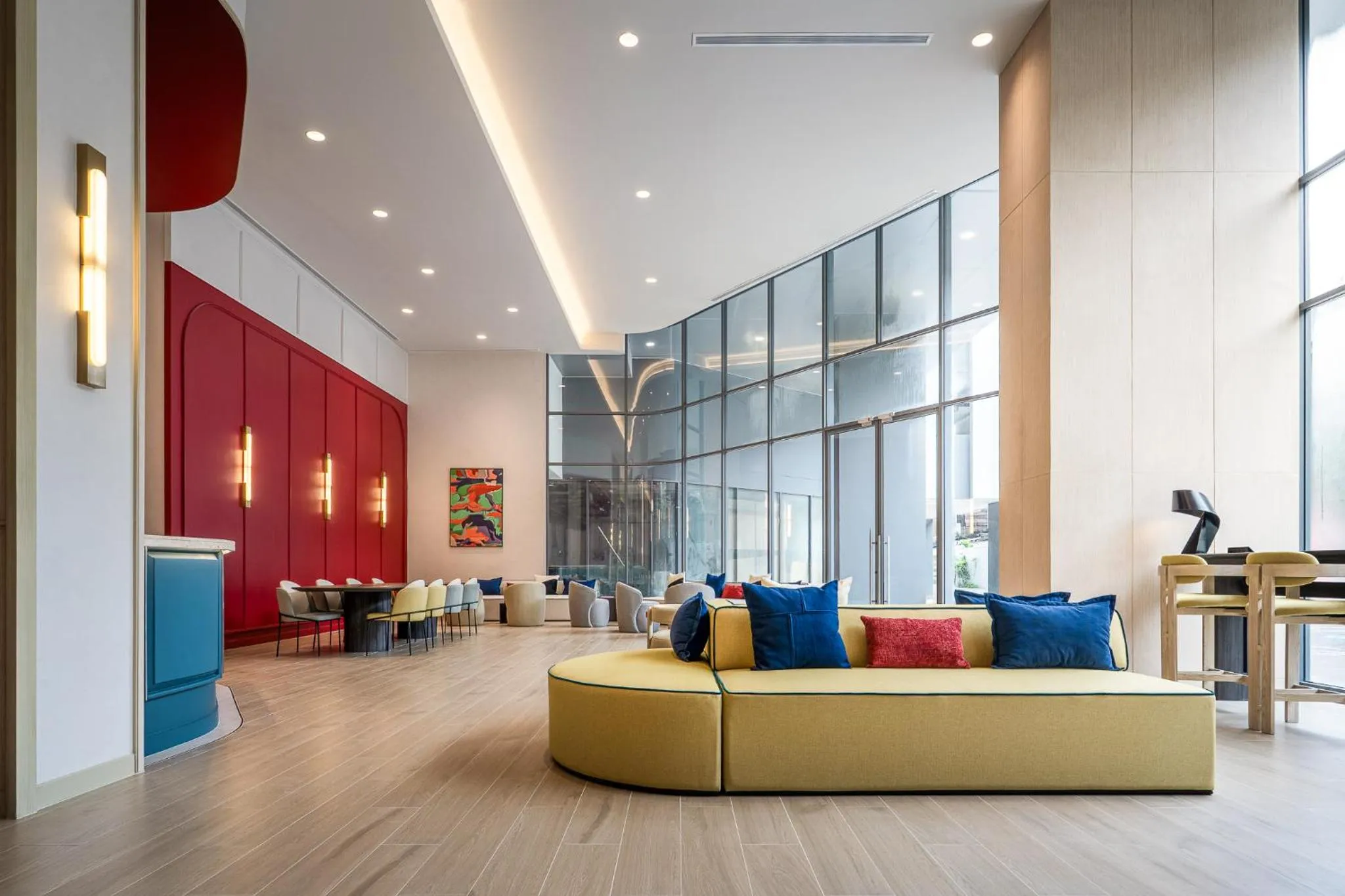 Lobby or reception in The Quarter Ramkhamhaeng by UHG