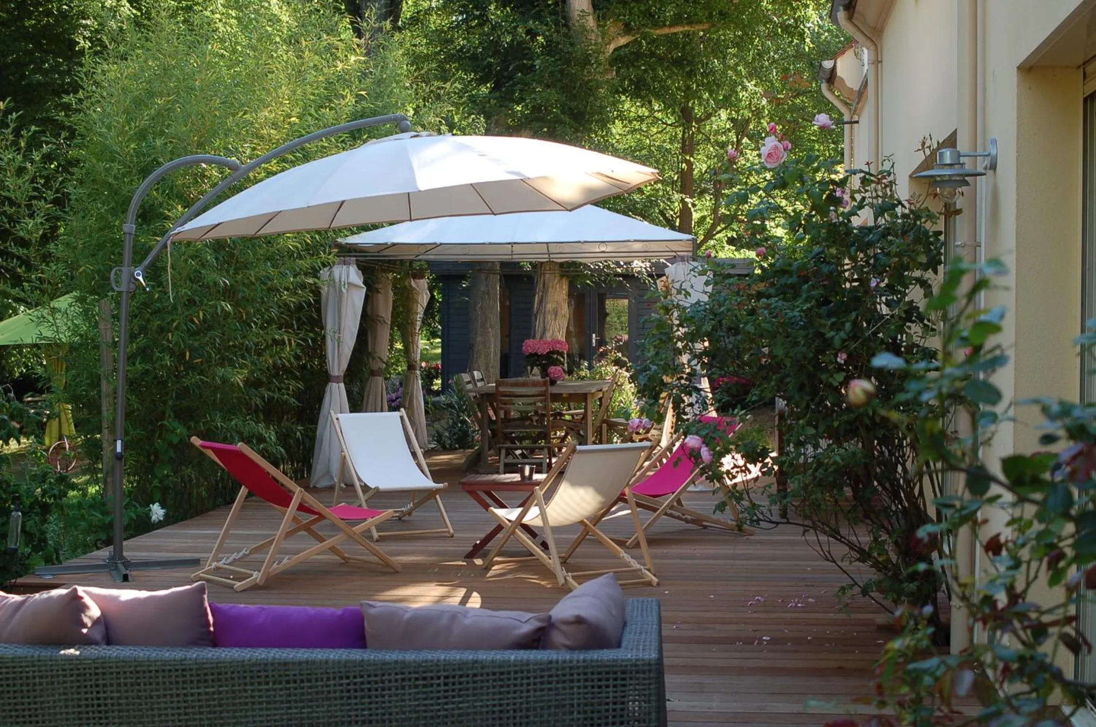 Patio in B&B Loft Trotters