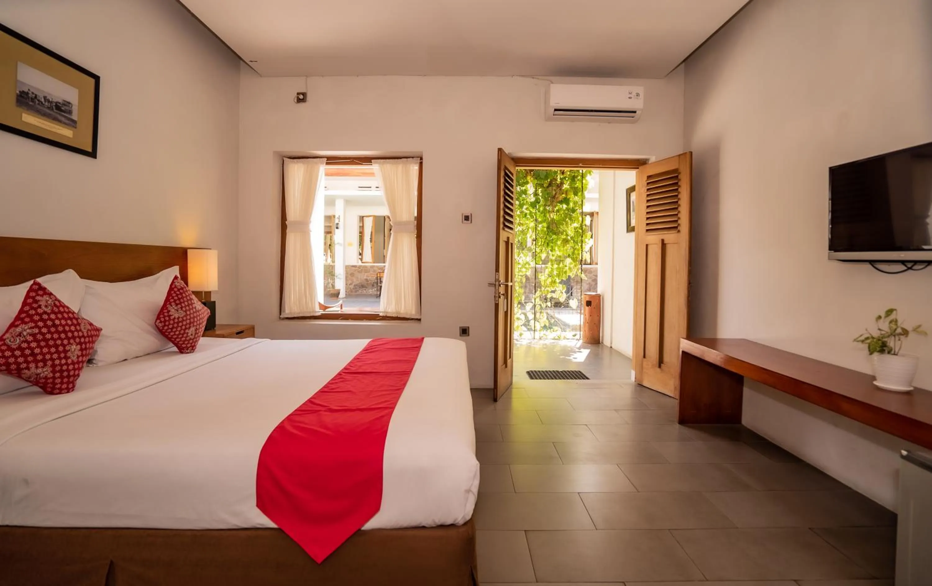 Bed in Hotel Blambangan