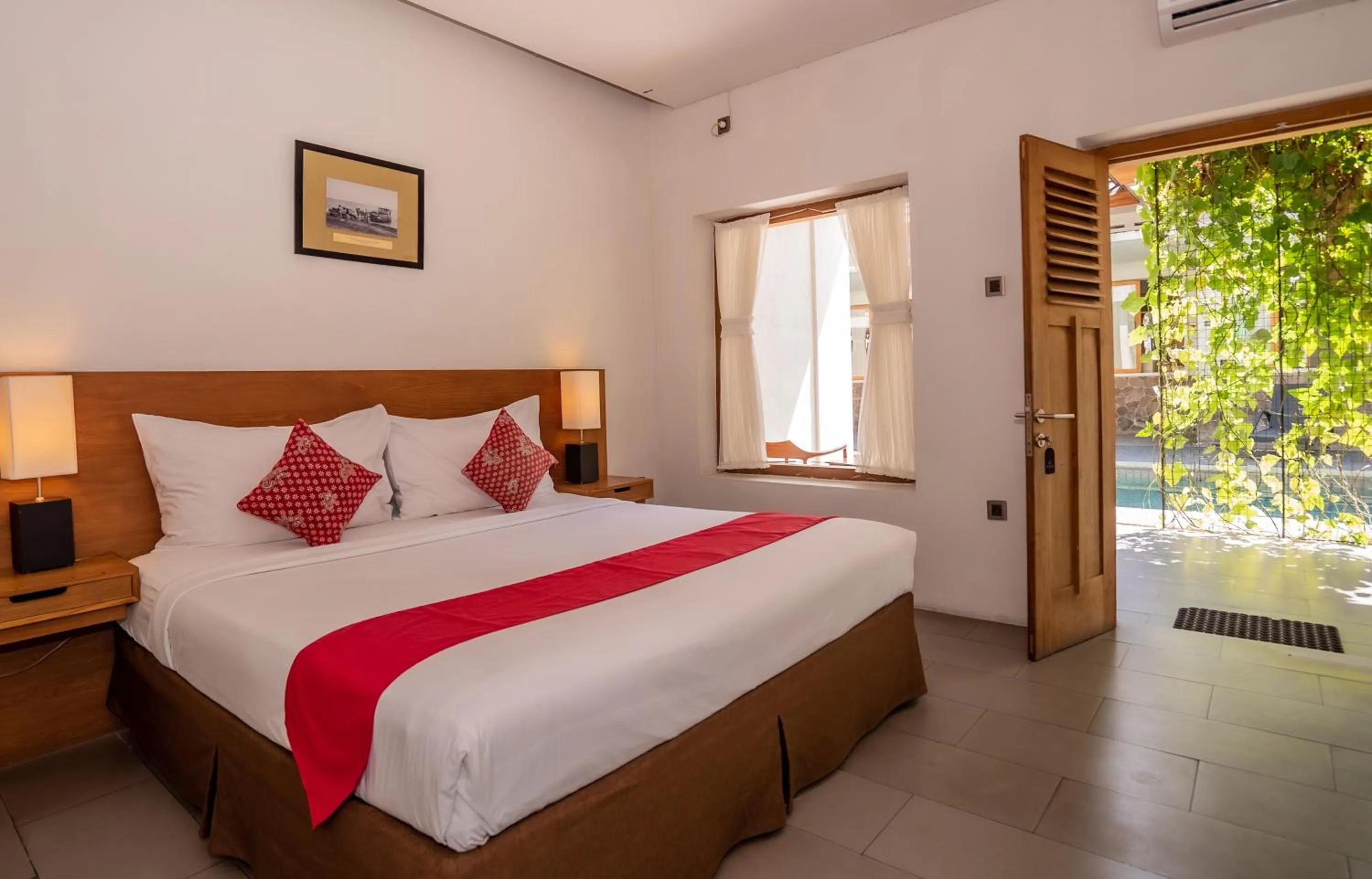 Bed in Hotel Blambangan