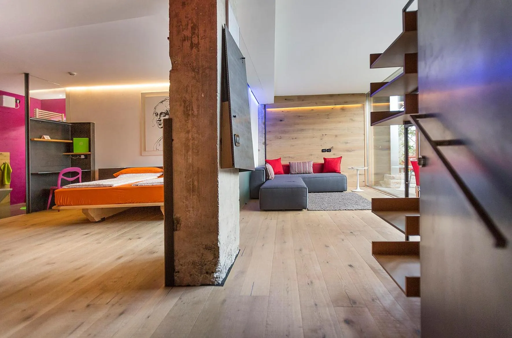 Photo of the whole room, Bed in Ambienthotel PrimaLuna 3S