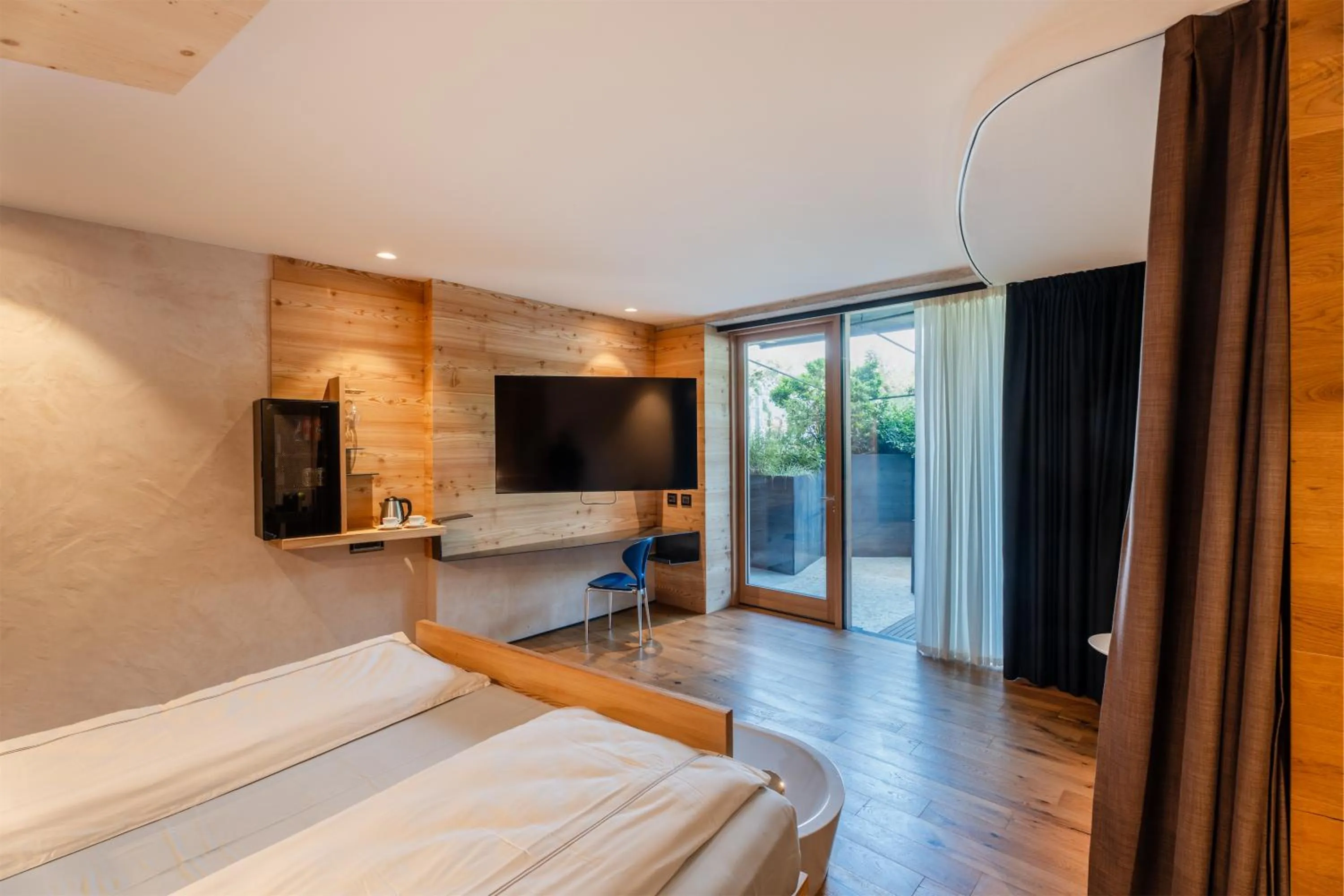 View (from property/room), Bed in Ambienthotel PrimaLuna 3S