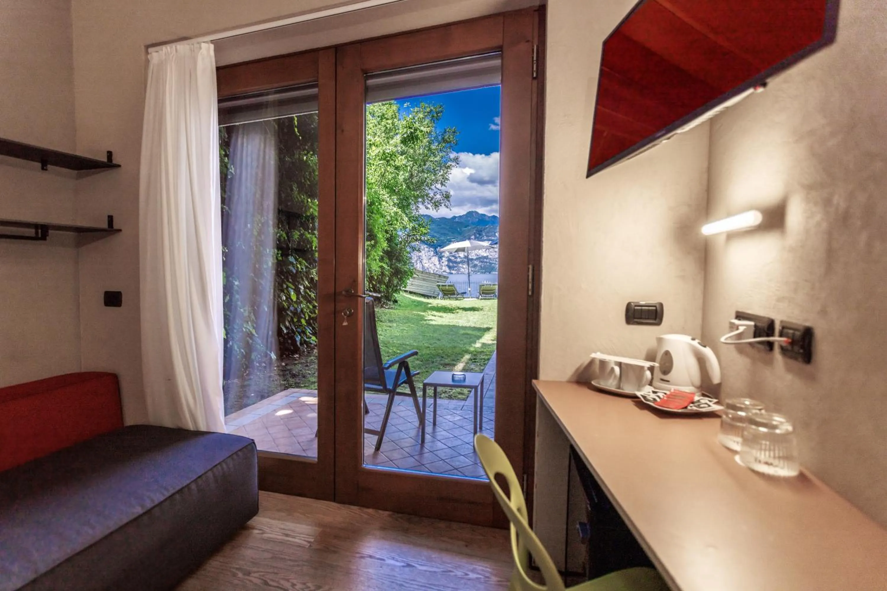 Lake view in Ambienthotel PrimaLuna 3S