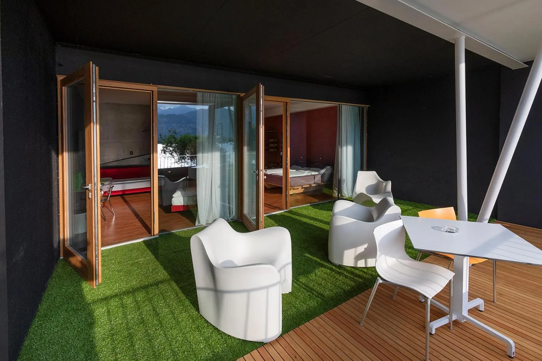 Patio in Ambienthotel PrimaLuna 3S