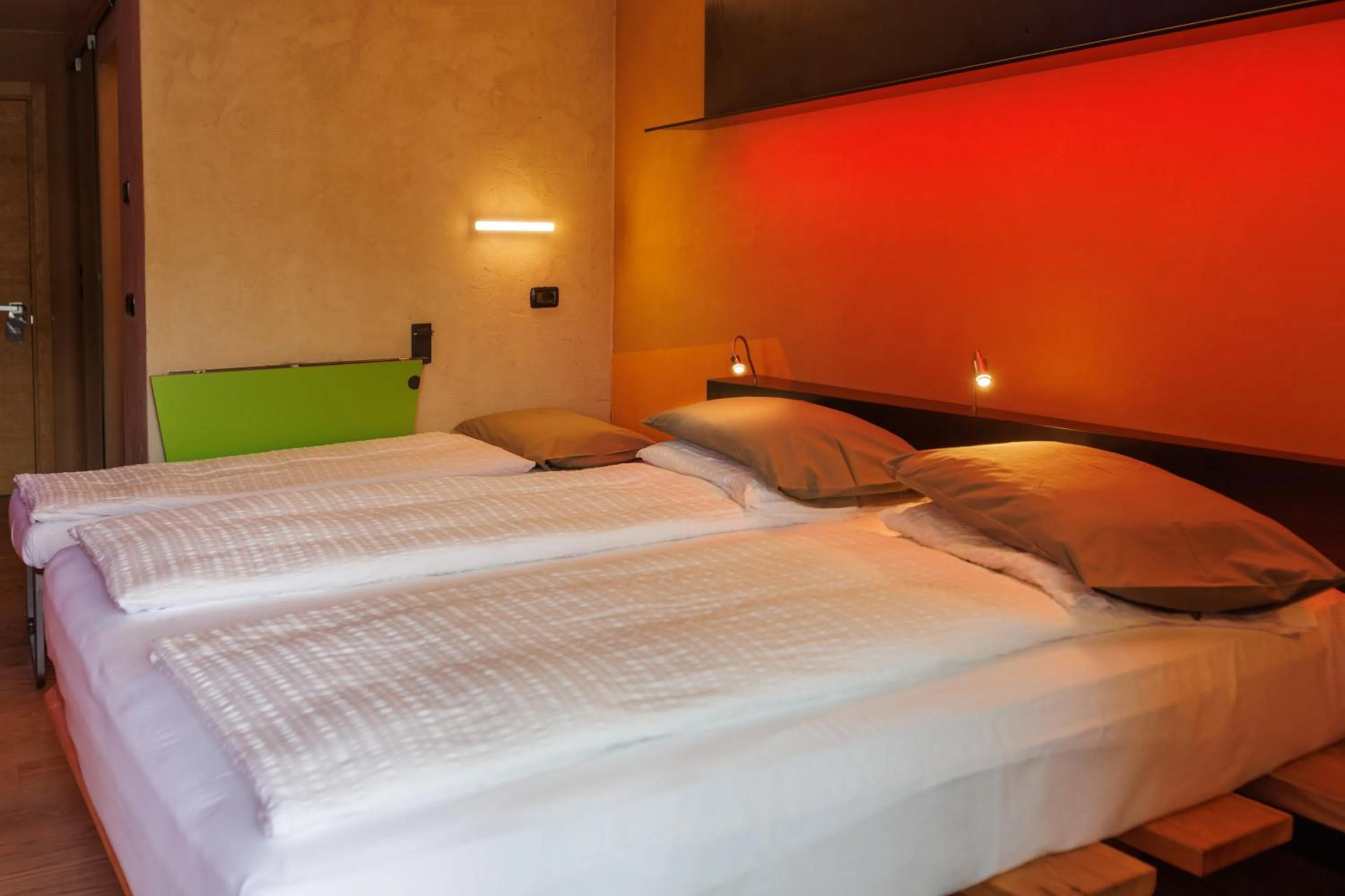 Bed in Ambienthotel PrimaLuna 3S