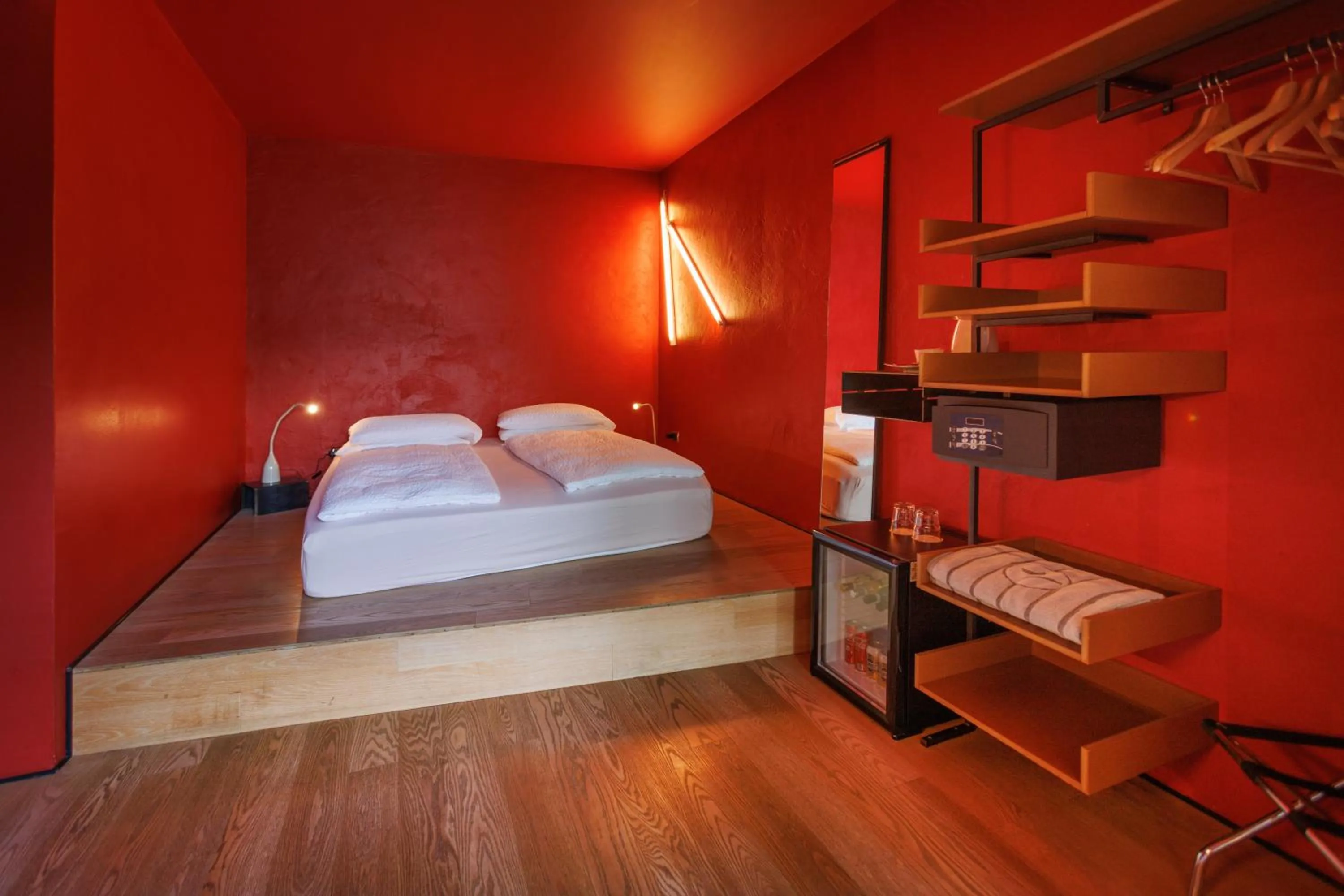 Bed in Ambienthotel PrimaLuna 3S