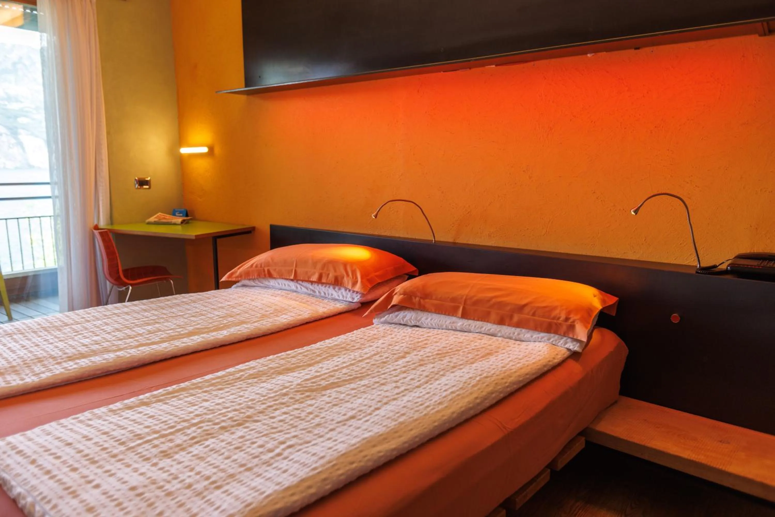 Bed in Ambienthotel PrimaLuna 3S