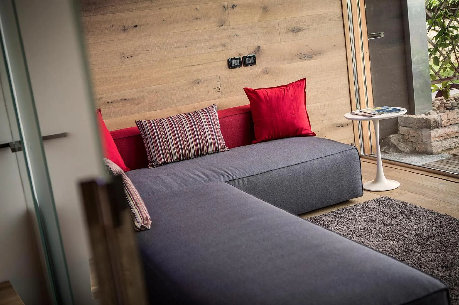 Living room, Bed in Ambienthotel PrimaLuna 3S