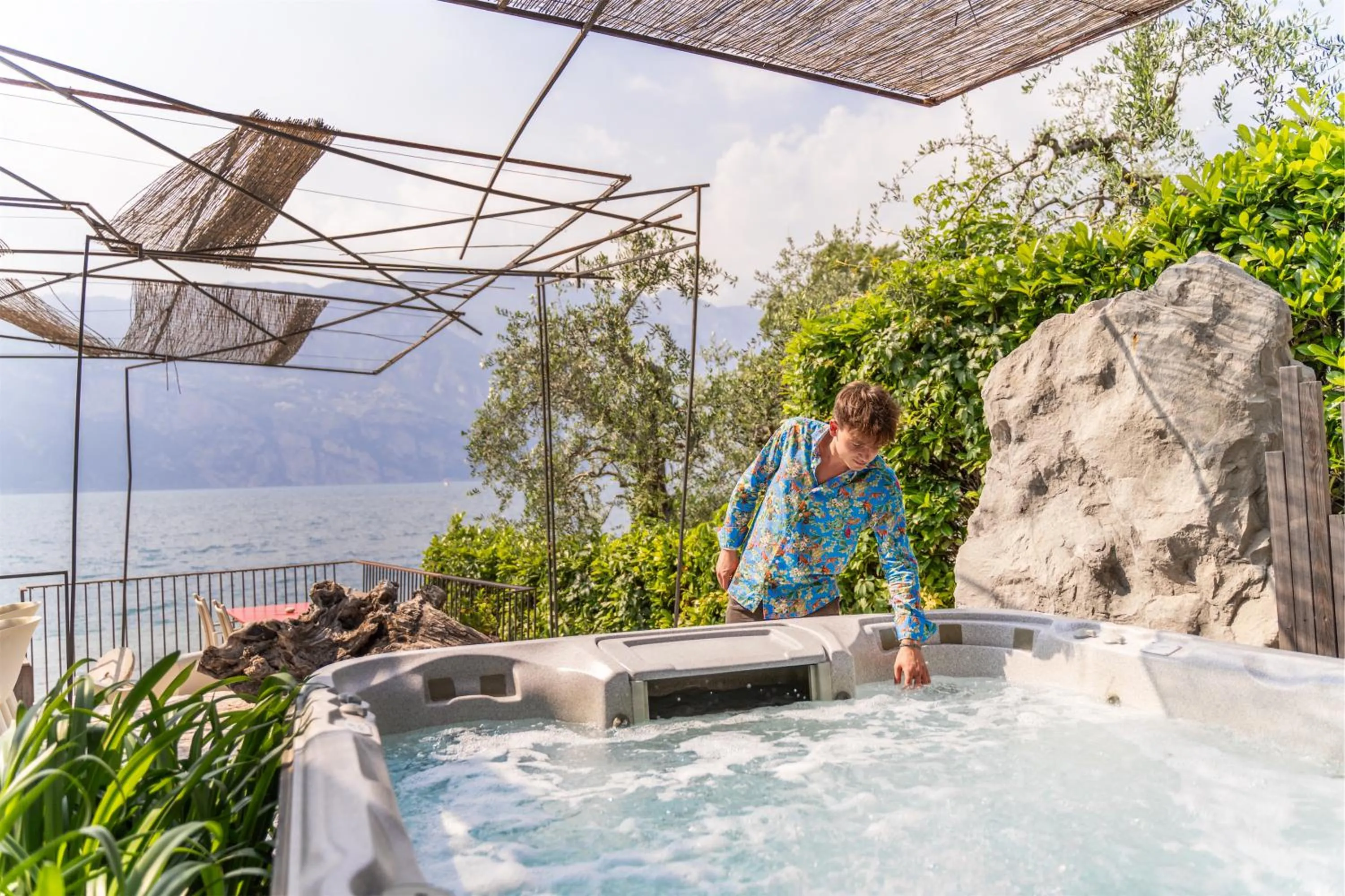 Hot Tub in Ambienthotel PrimaLuna 3S