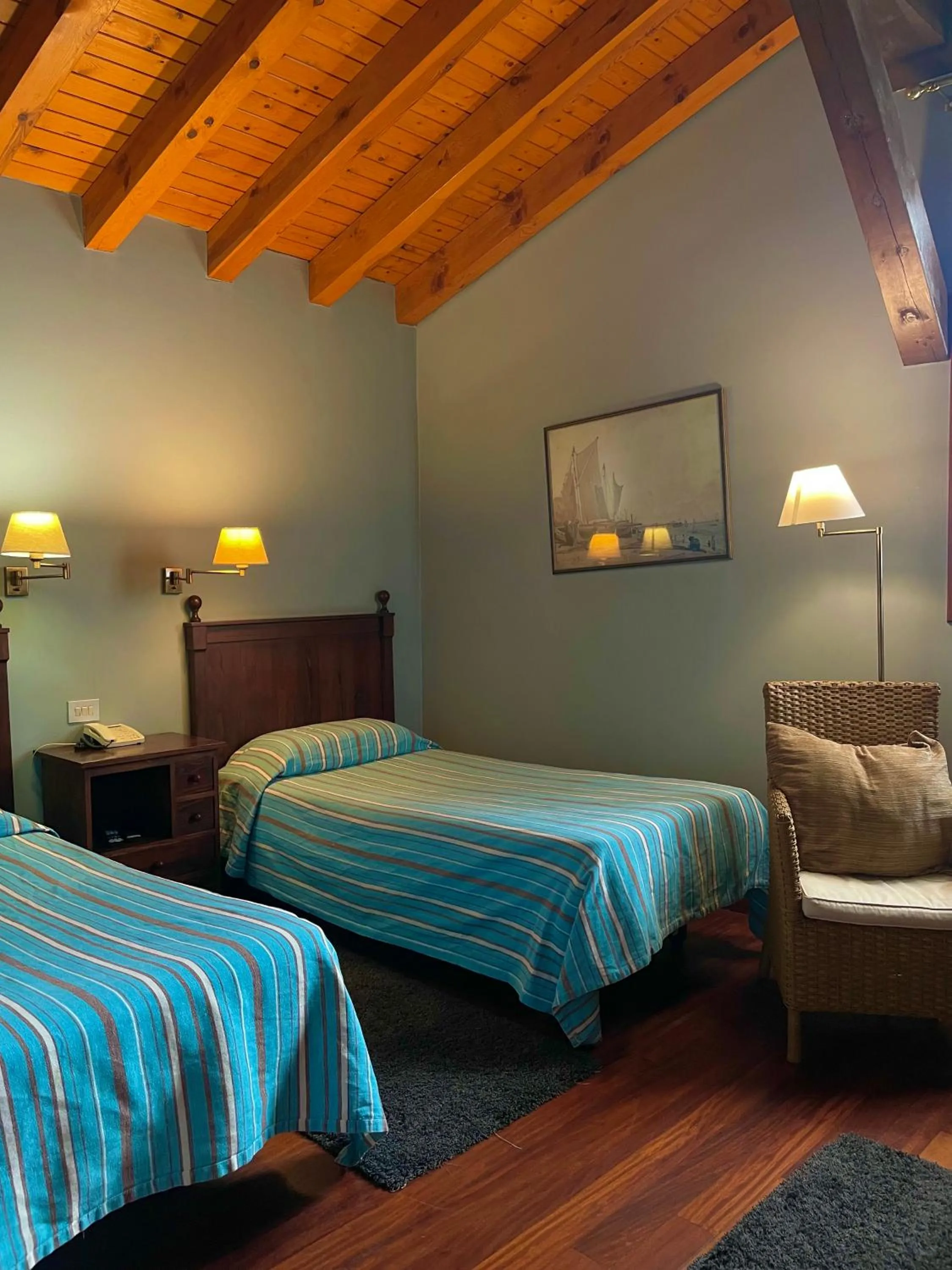 Bed in Hotel Konbenio