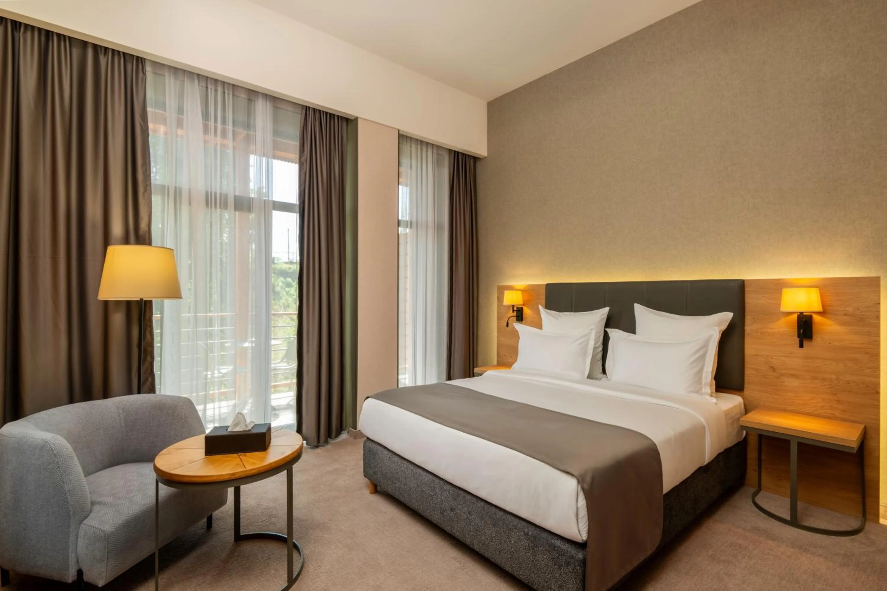 Living room, Bed in Red Bridge Yerevan